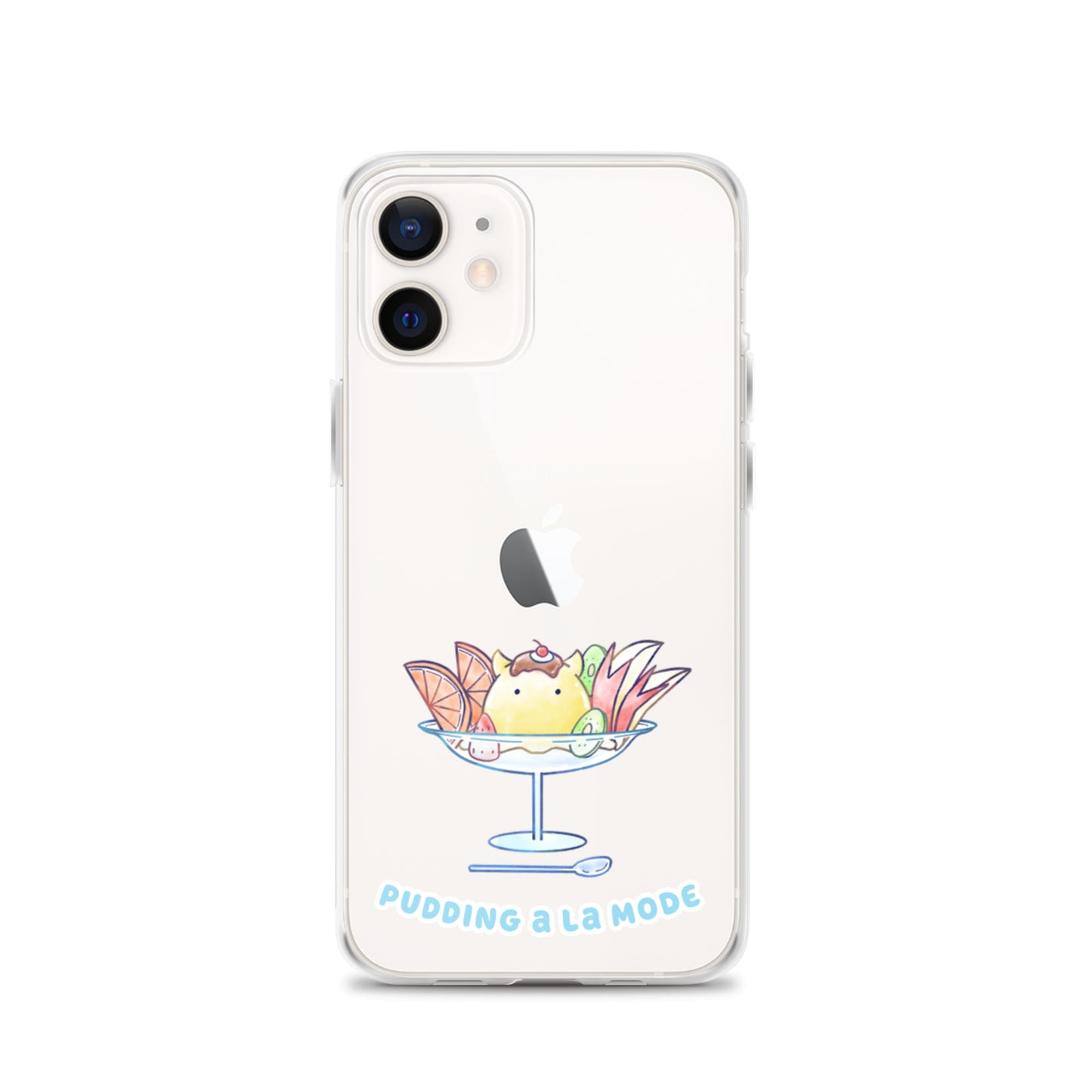 めんだこプリンアラモード スマホケース