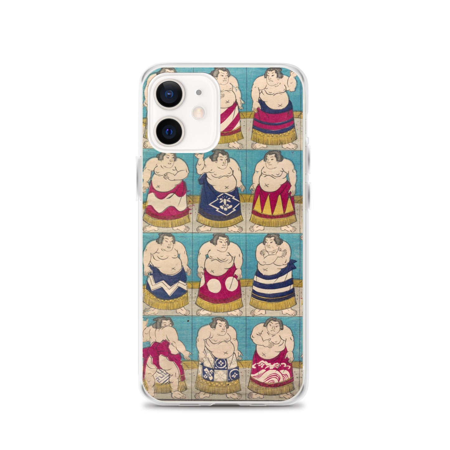 大正レトロ 相撲 iPhoneケース
