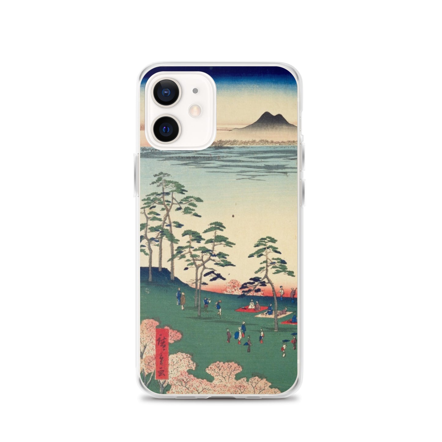 大正レトロ お花見 iPhoneケース