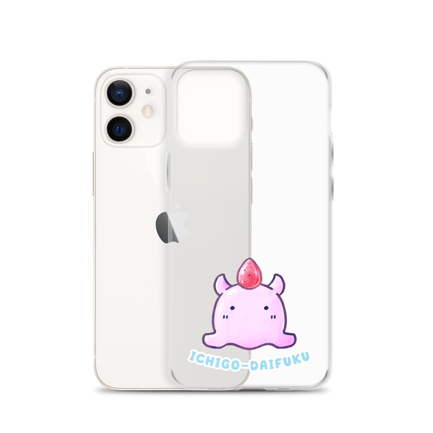 めんだこいちごだいふく スマホケース