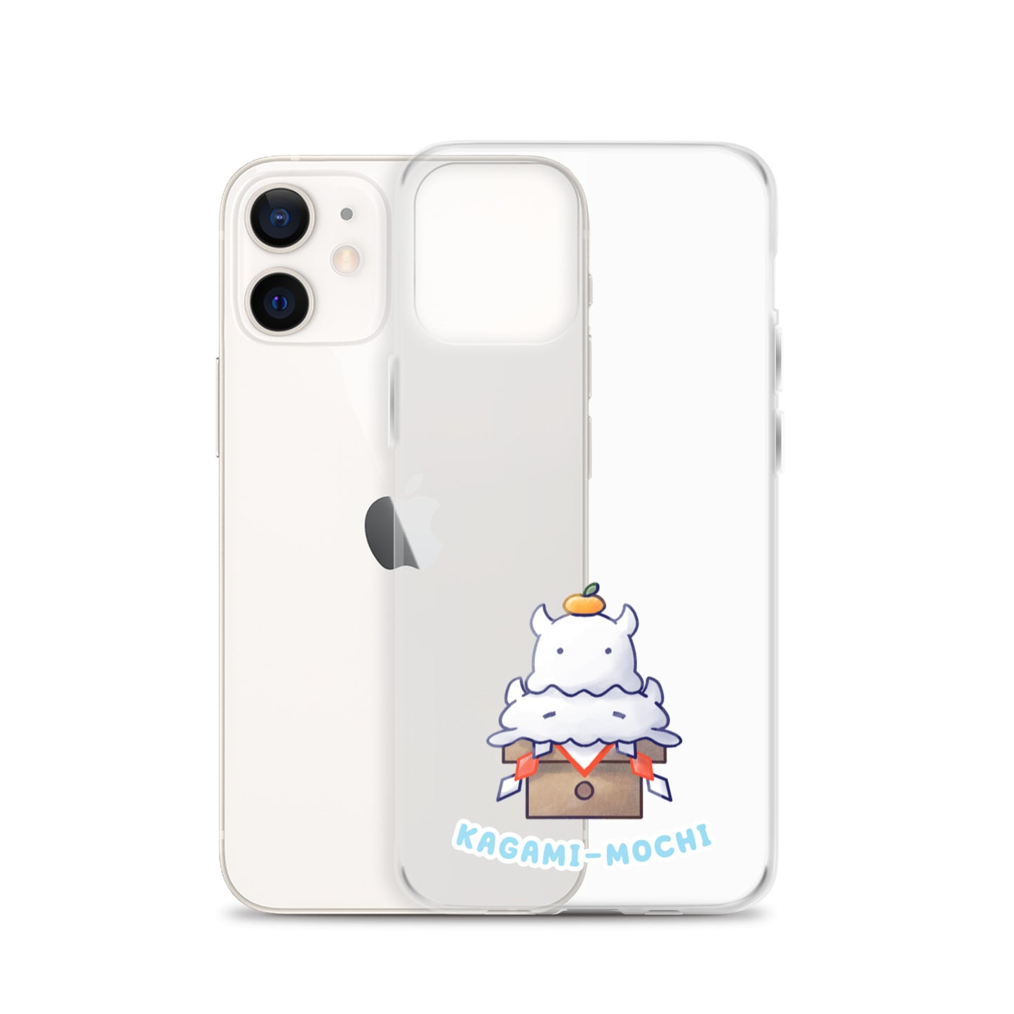 めんだこかがみもち スマホケース