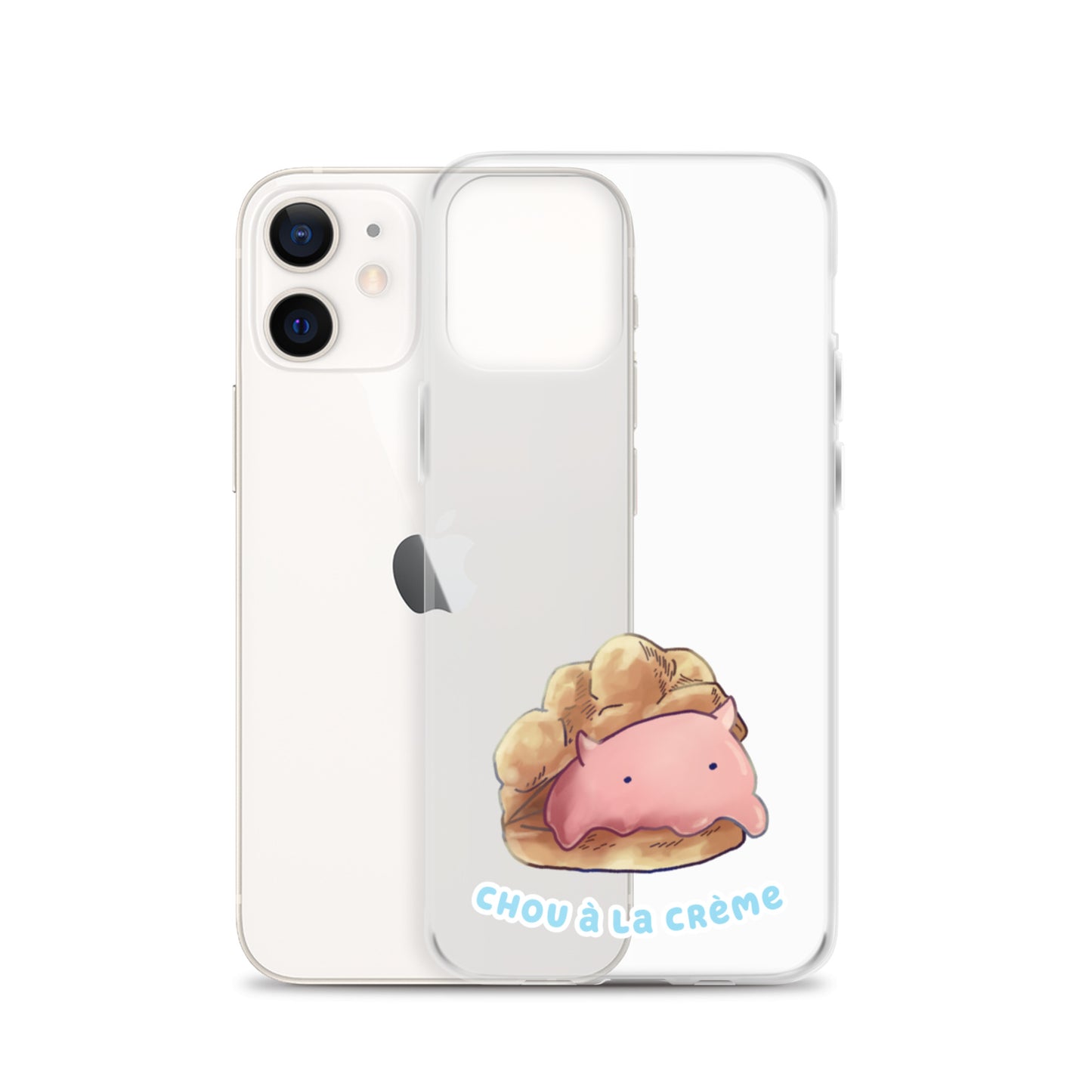 めんだこシュークリーム スマホケース