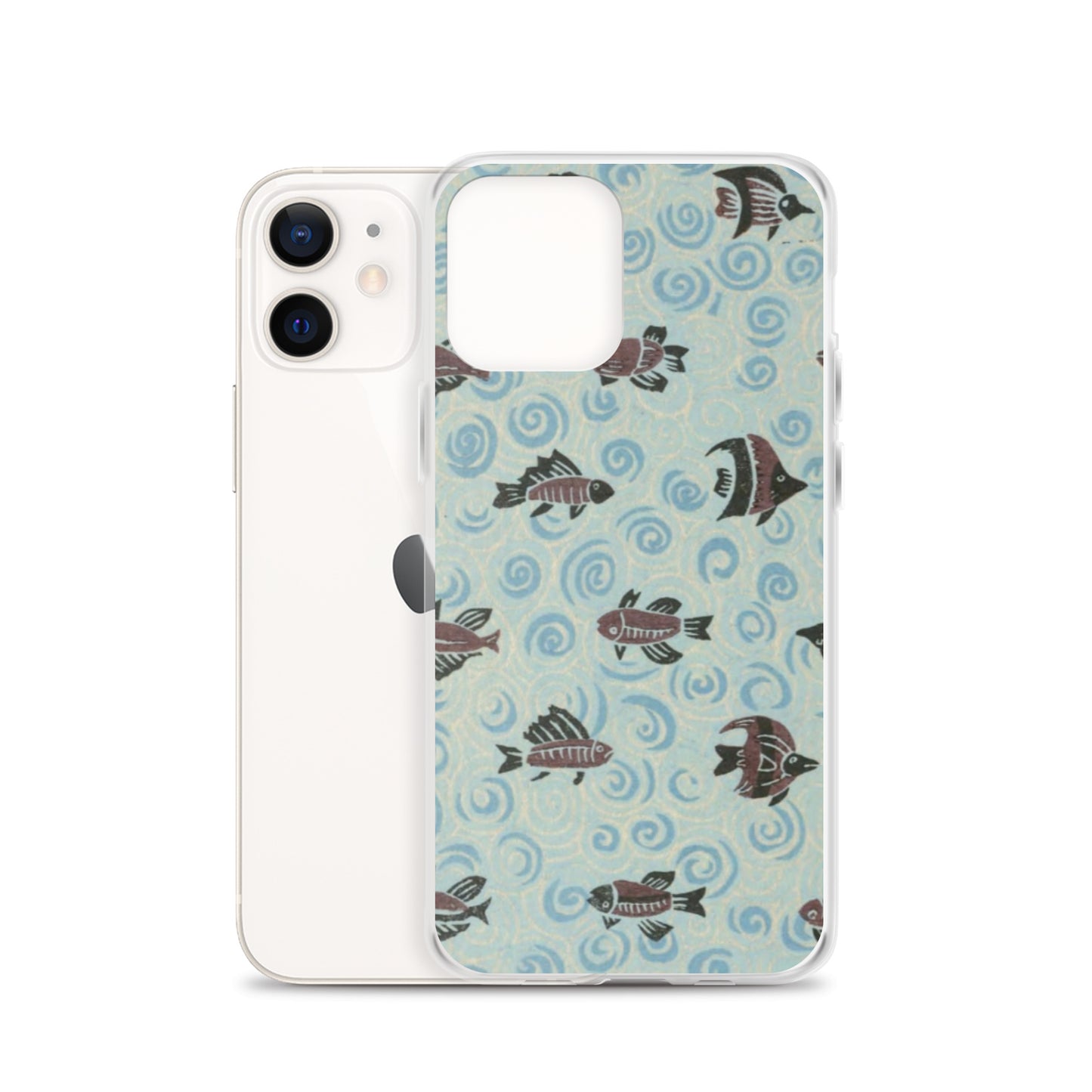 大正レトロ サカナ iPhoneケース