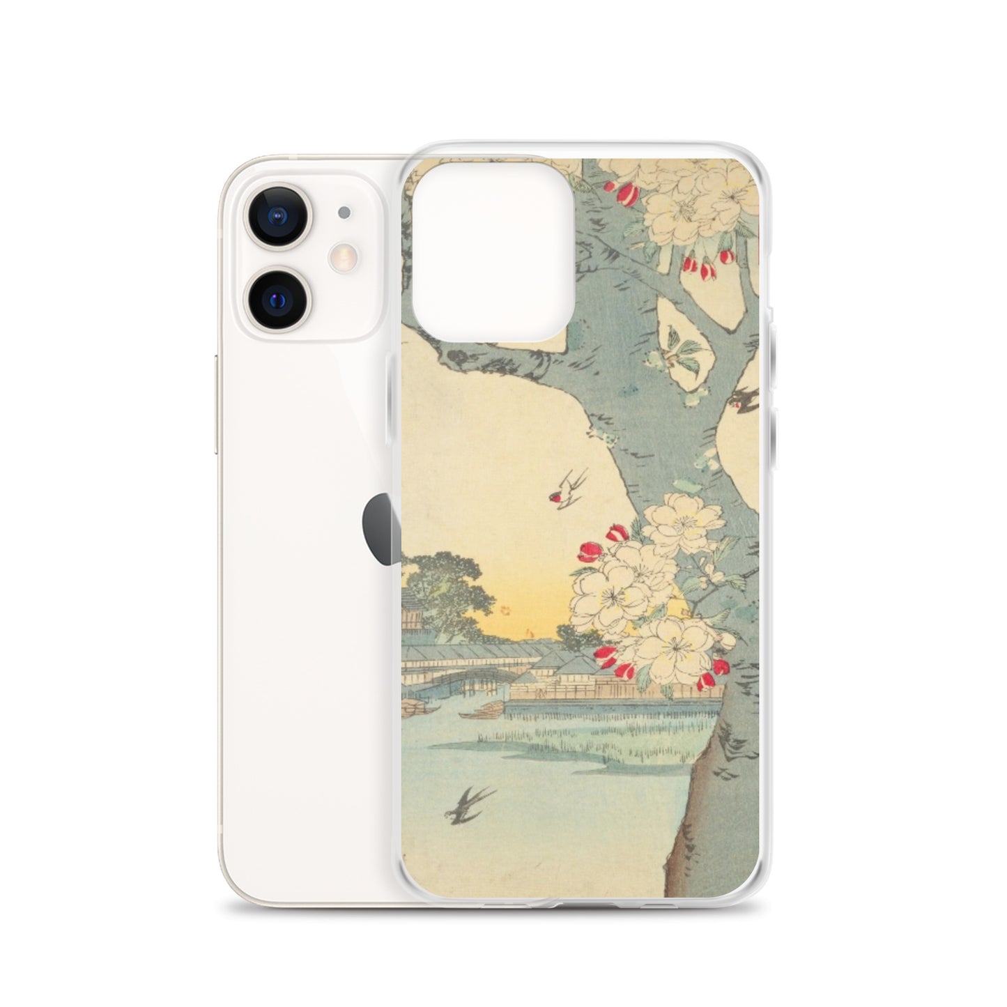 大正レトロ 桜 iPhoneケース