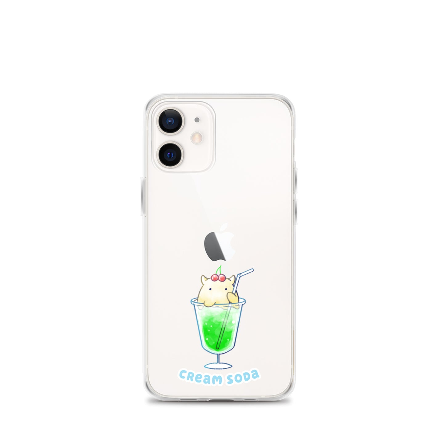 めんだこクリームソーダ スマホケース