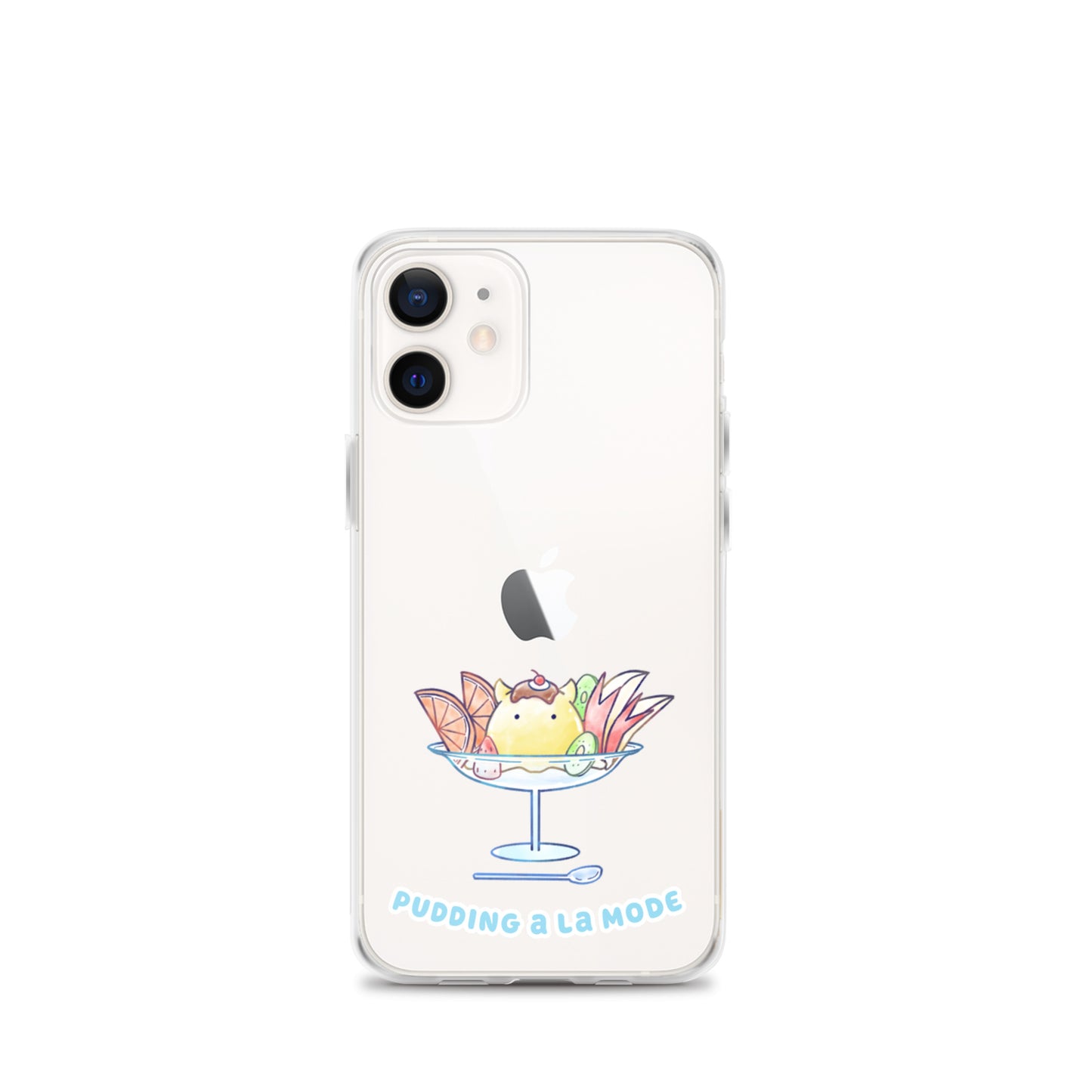 めんだこプリンアラモード スマホケース