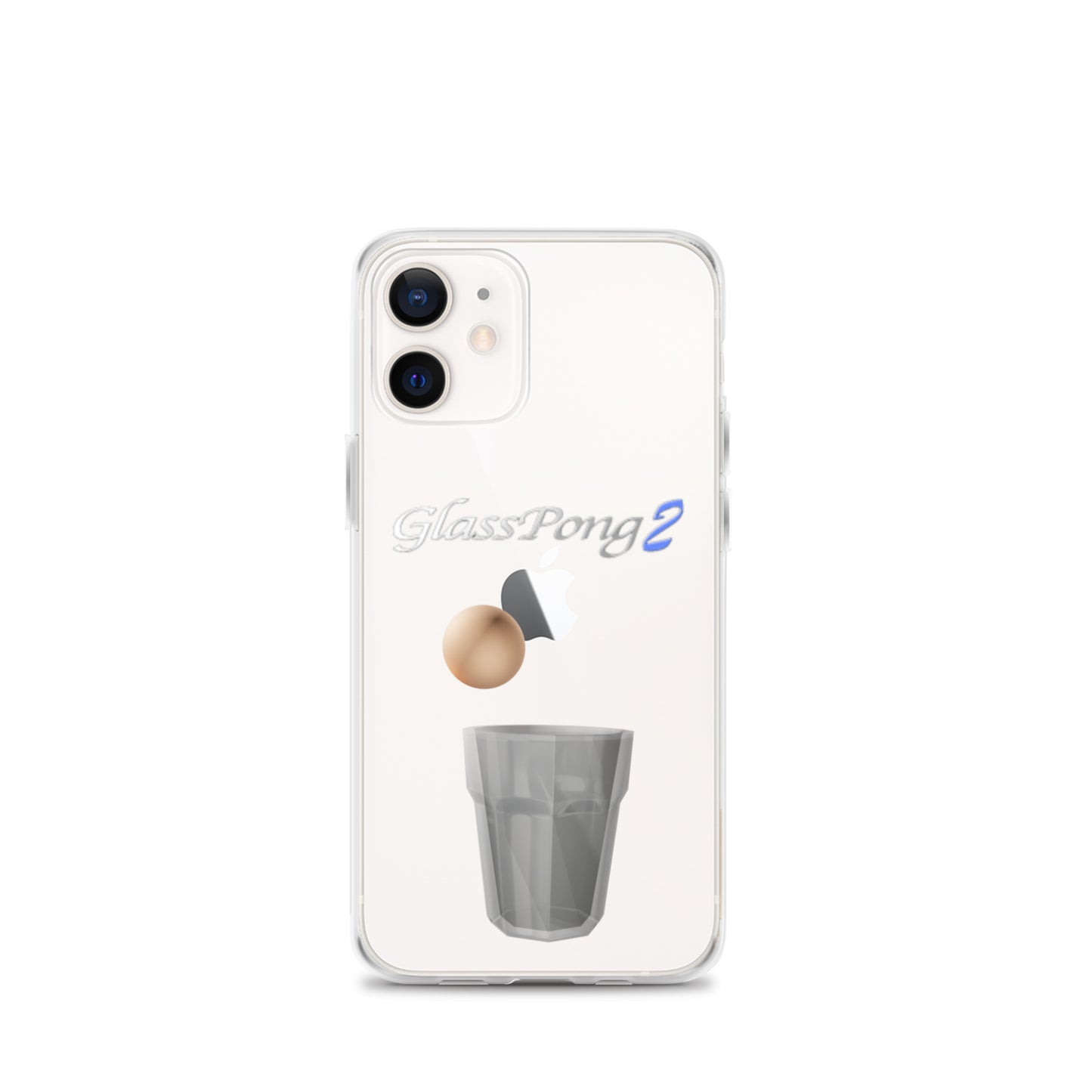 GlassPong2 ping pong ball in glass iPhone case