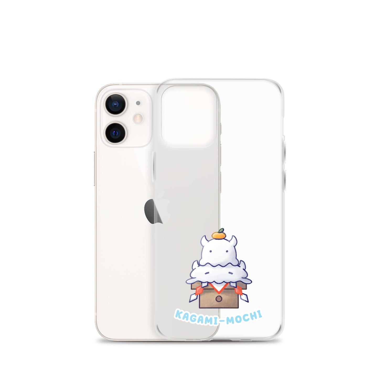 めんだこかがみもち スマホケース