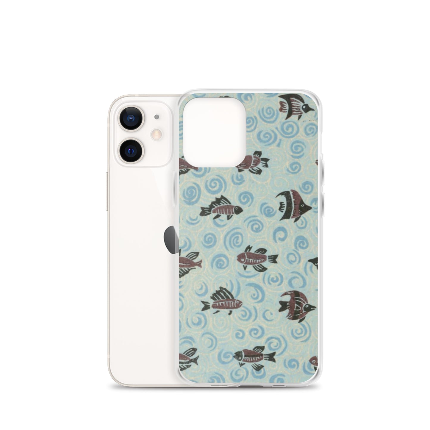 大正レトロ サカナ iPhoneケース