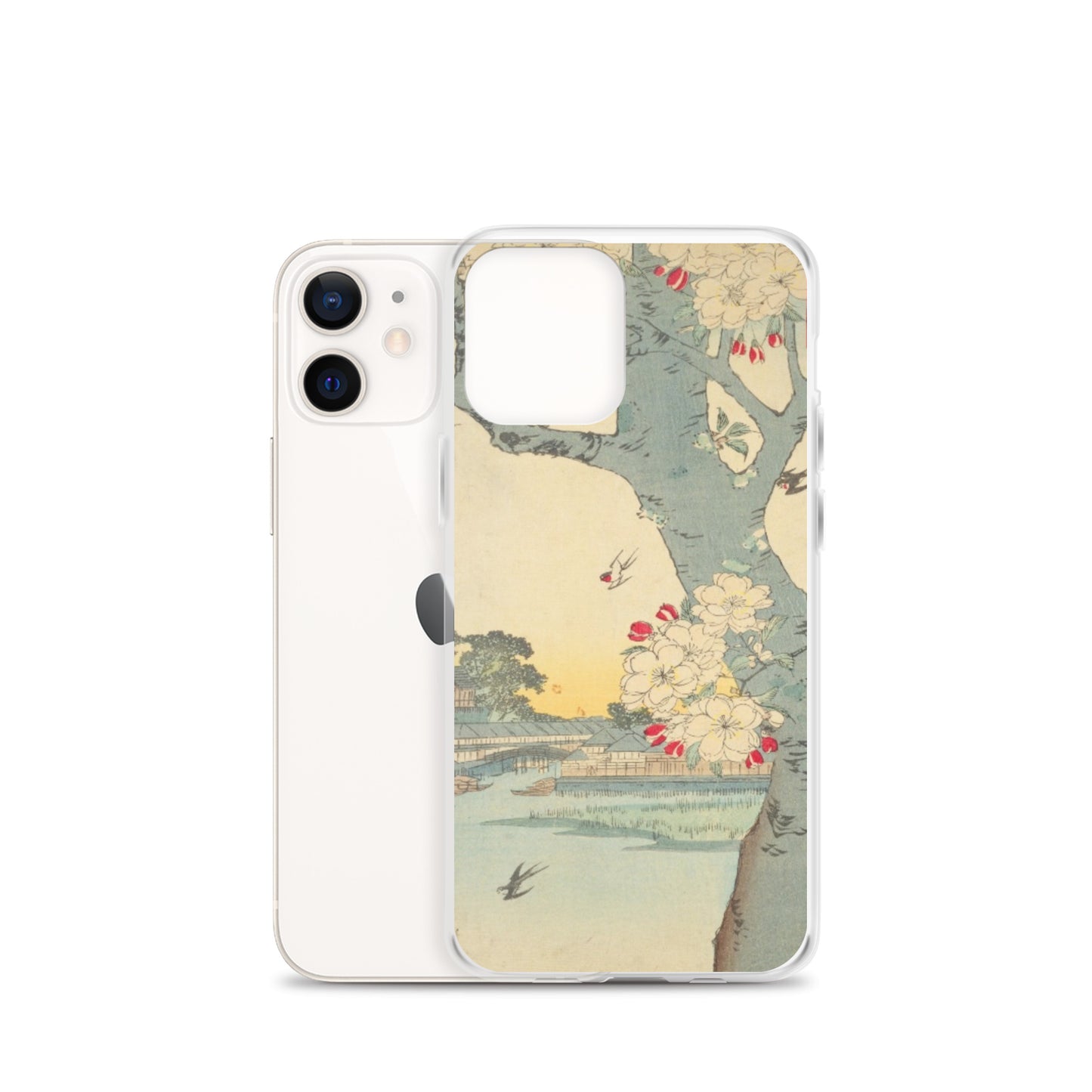 大正レトロ 桜 iPhoneケース