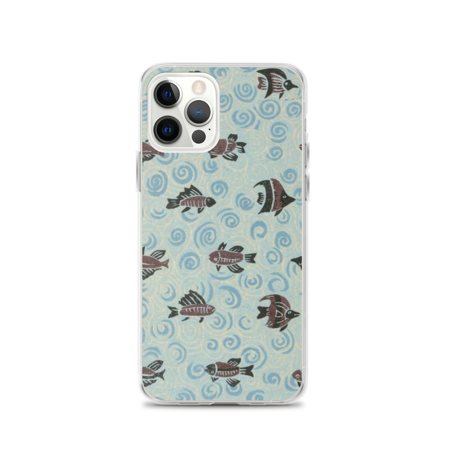大正レトロ サカナ iPhoneケース