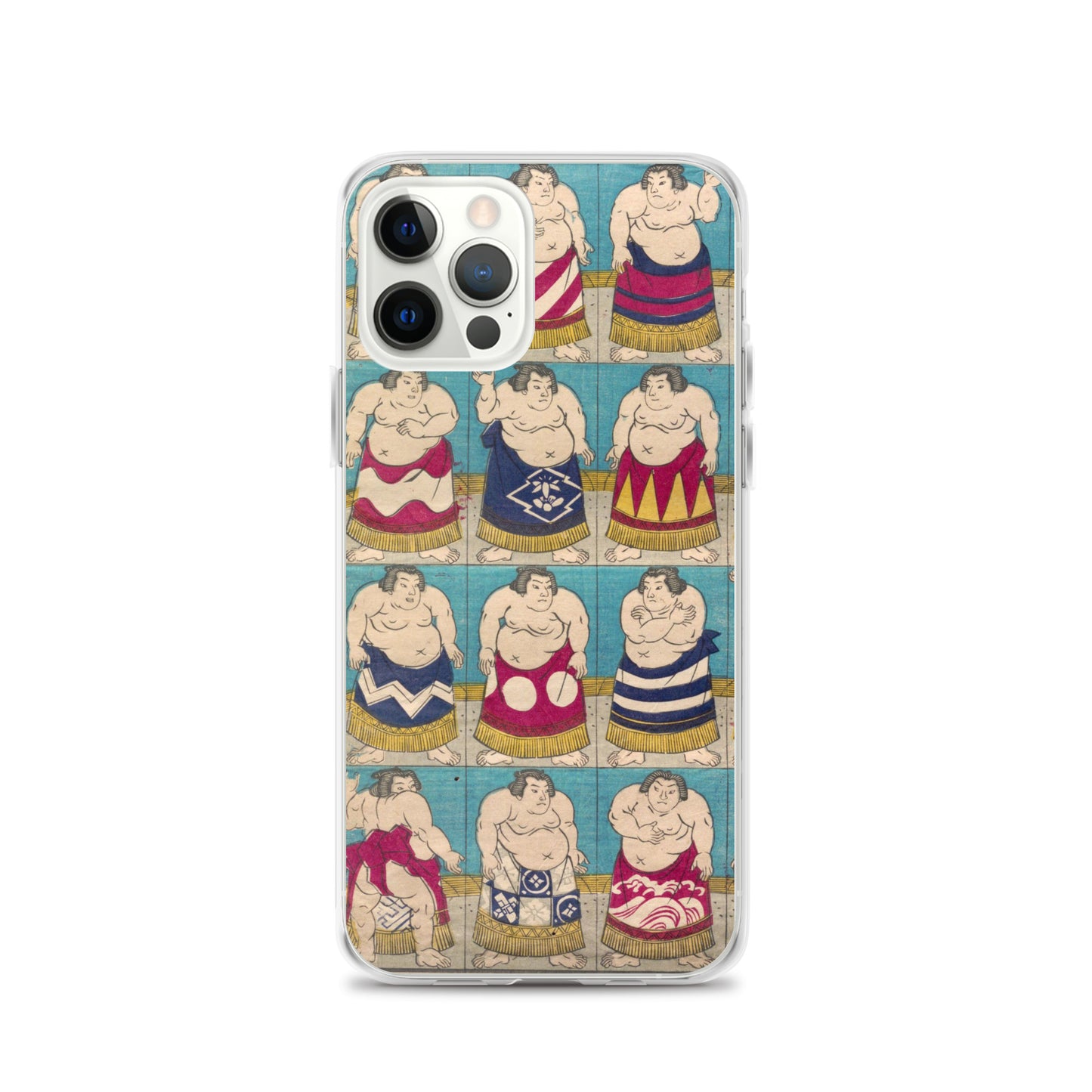 大正レトロ 相撲 iPhoneケース