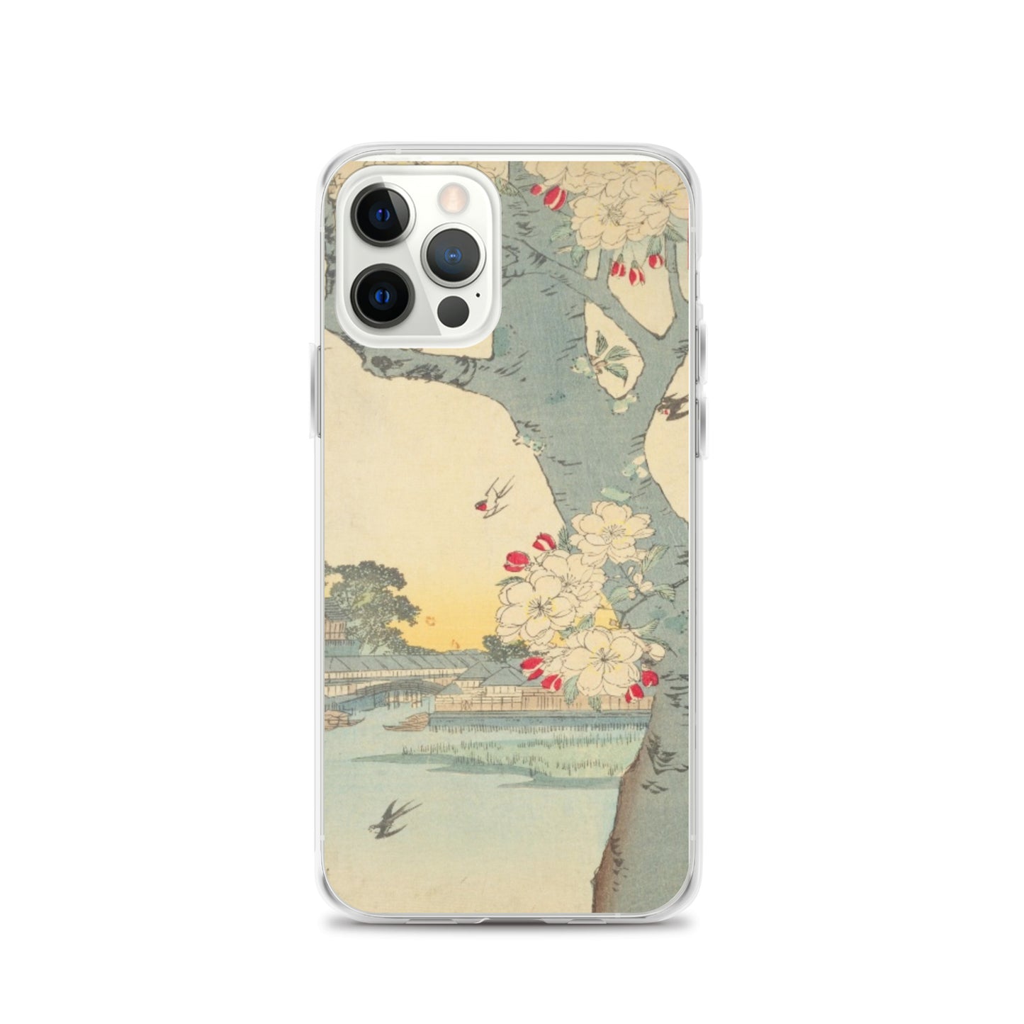 大正レトロ 桜 iPhoneケース