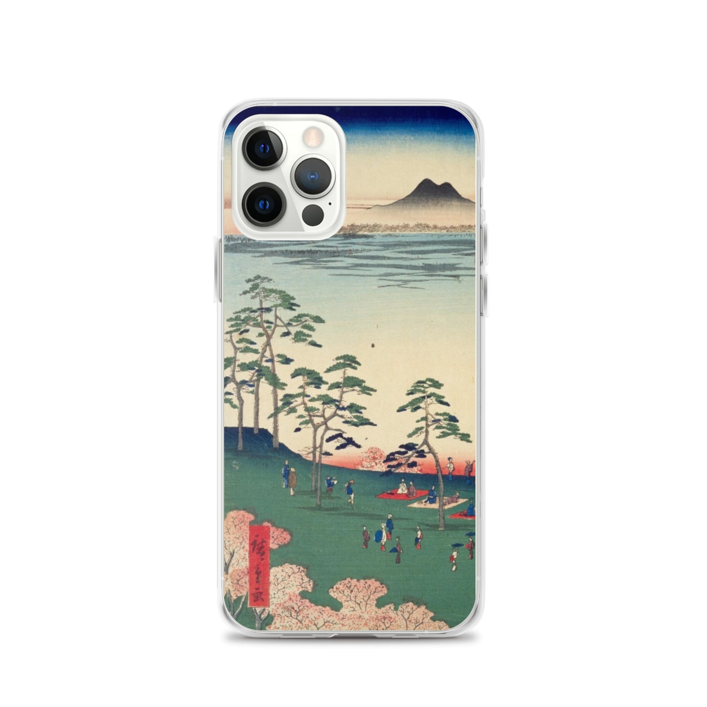 大正レトロ お花見 iPhoneケース
