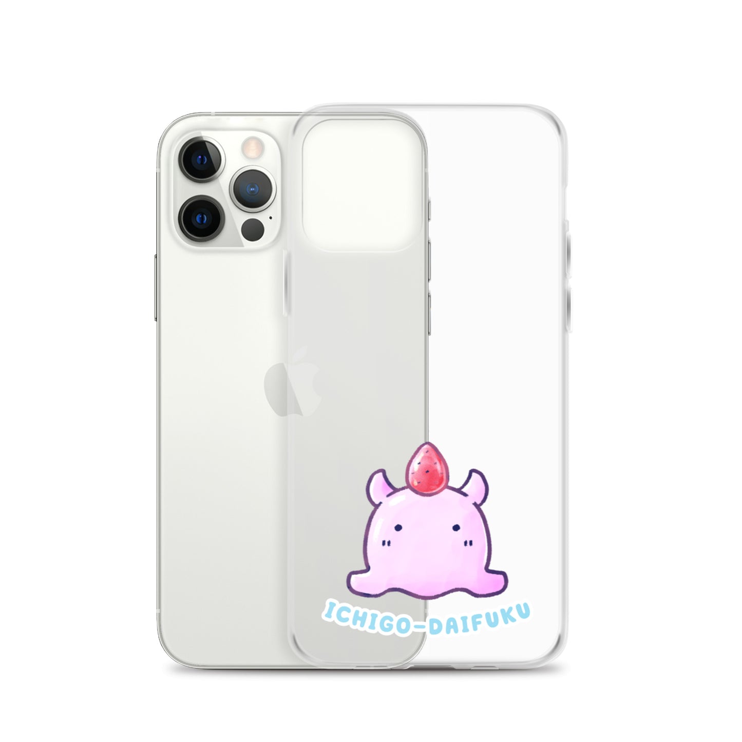 めんだこいちごだいふく スマホケース