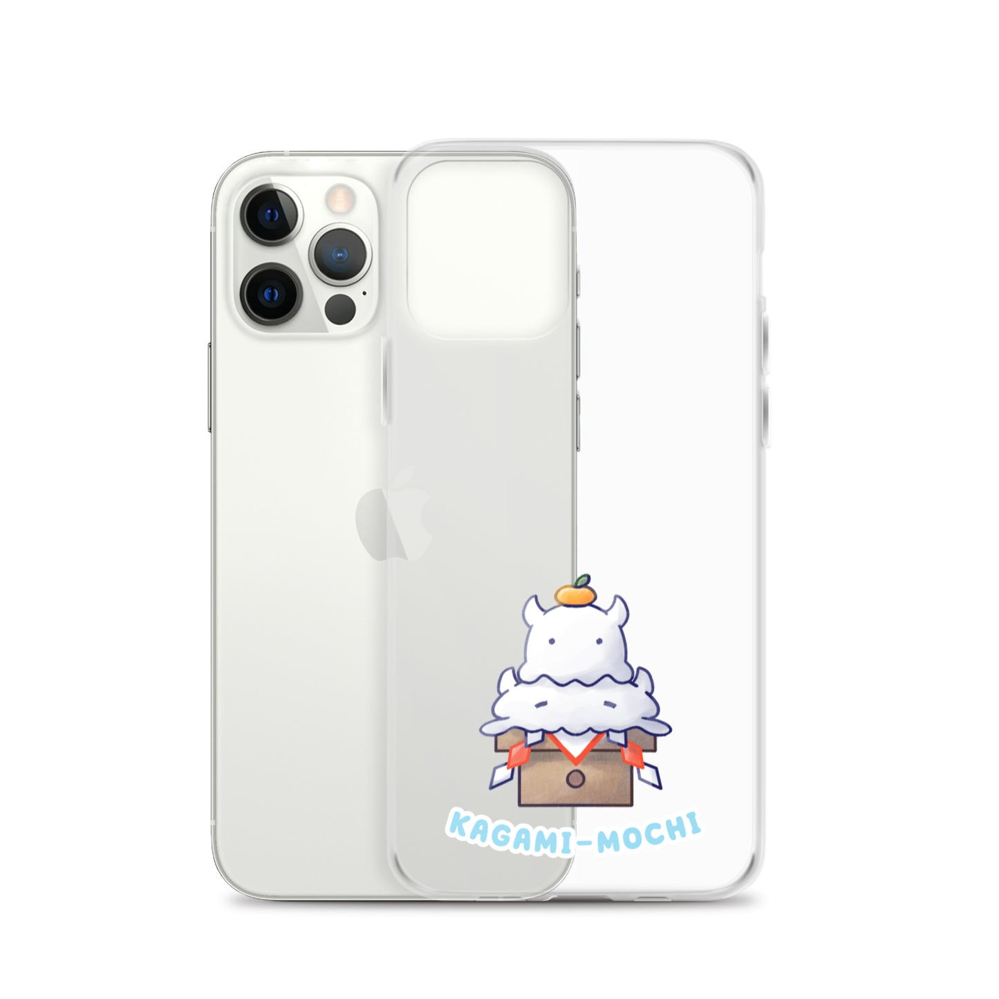 めんだこかがみもち スマホケース