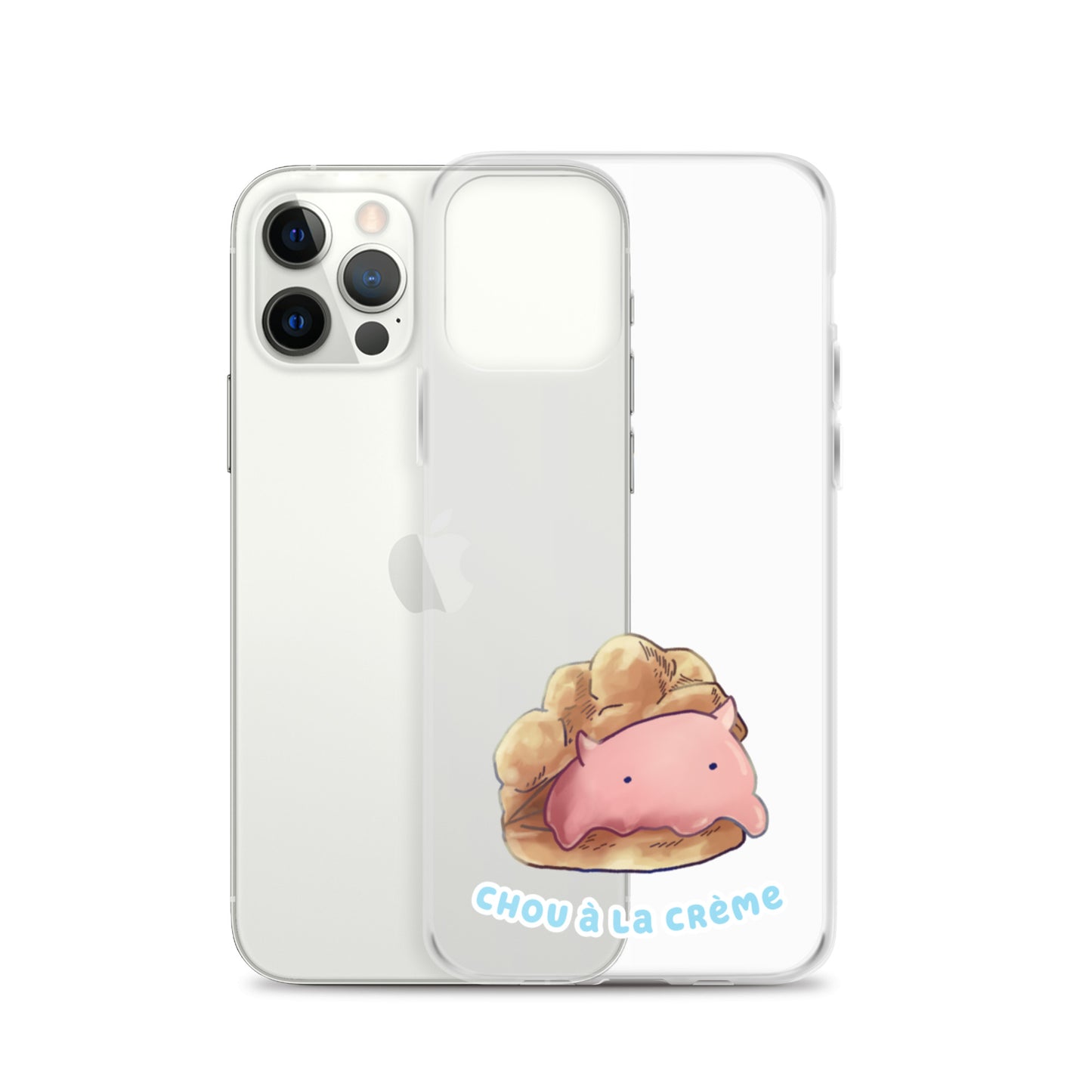 めんだこシュークリーム スマホケース