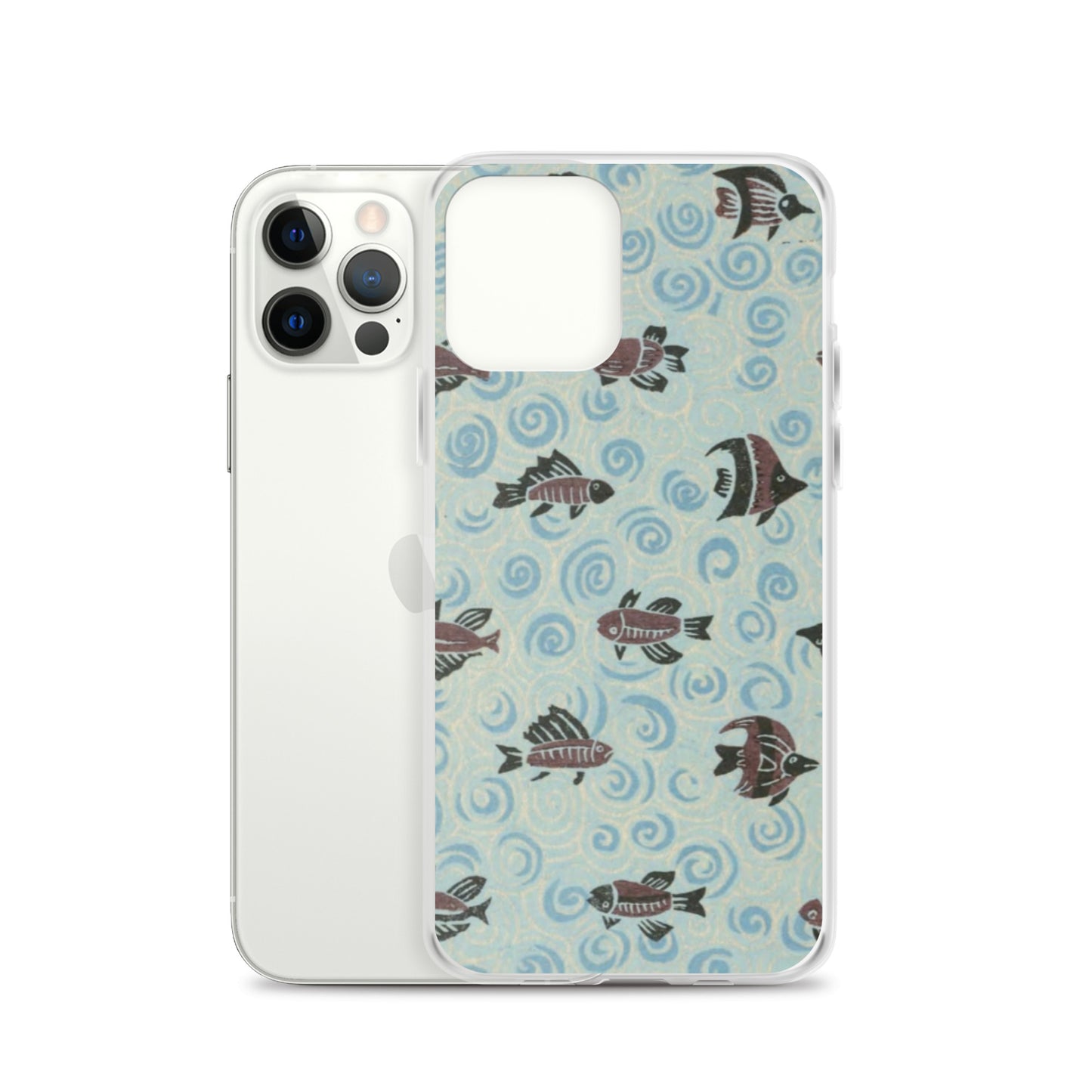 大正レトロ サカナ iPhoneケース