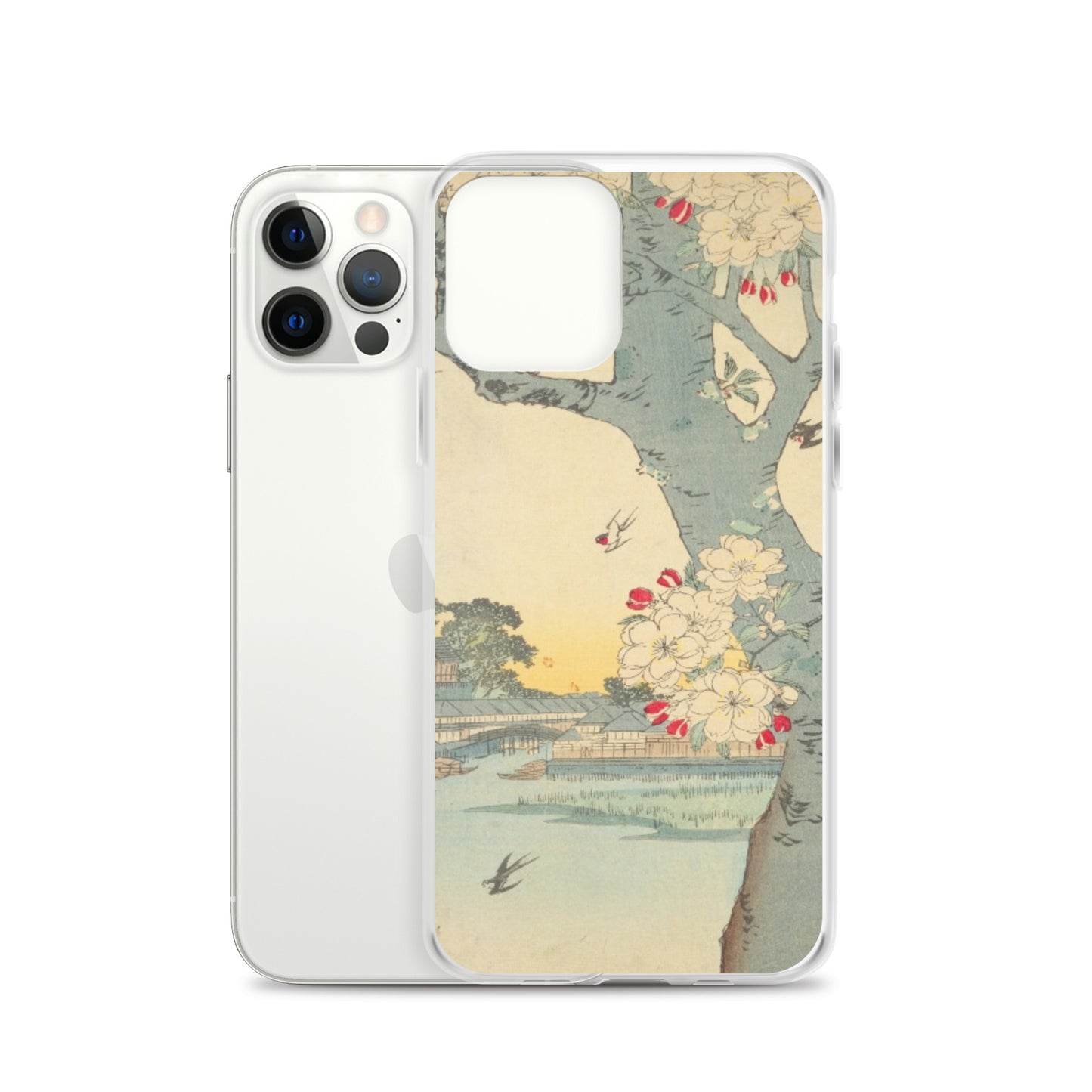大正レトロ 桜 iPhoneケース
