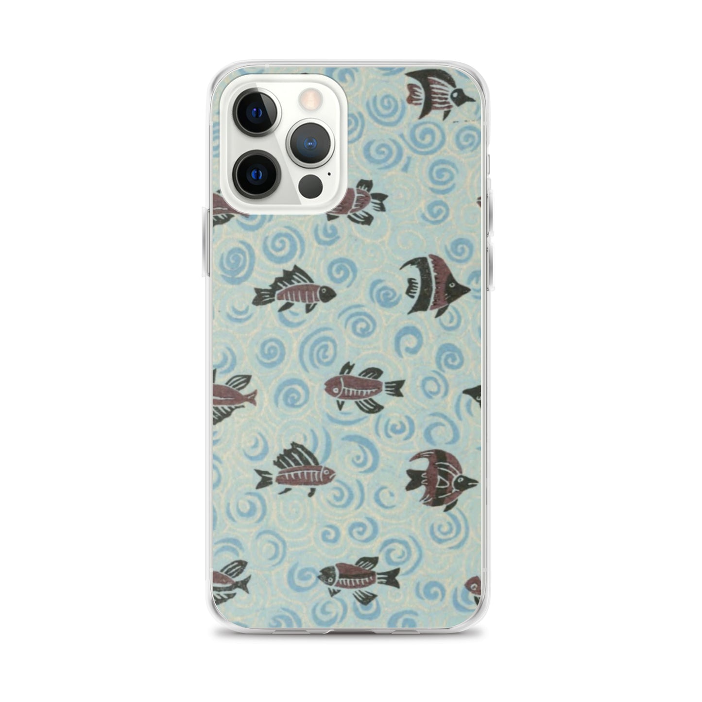 大正レトロ サカナ iPhoneケース