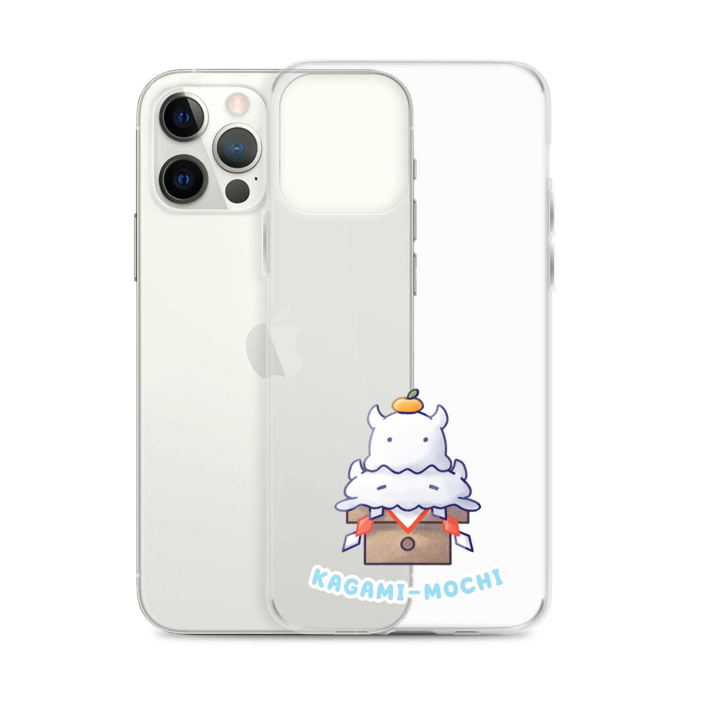 めんだこかがみもち スマホケース
