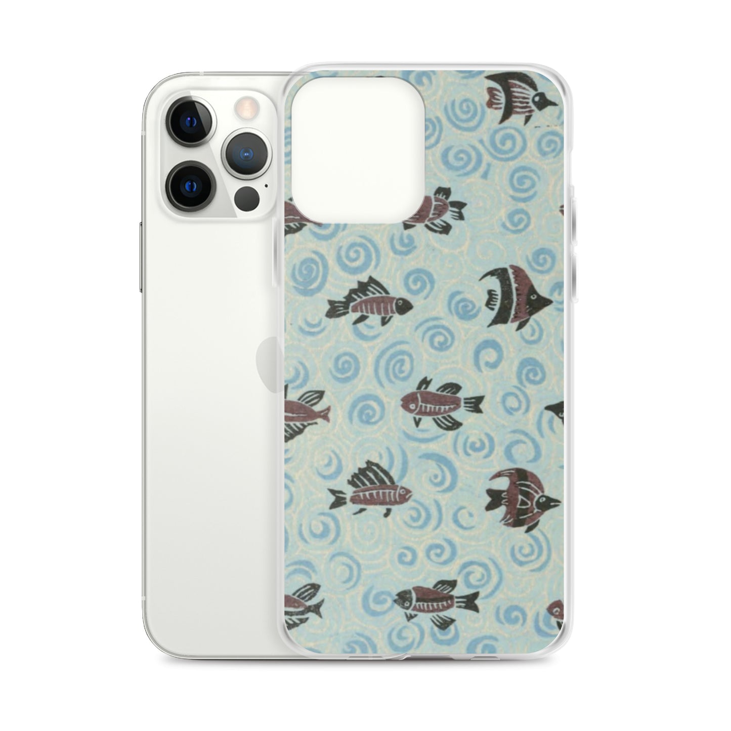 大正レトロ サカナ iPhoneケース