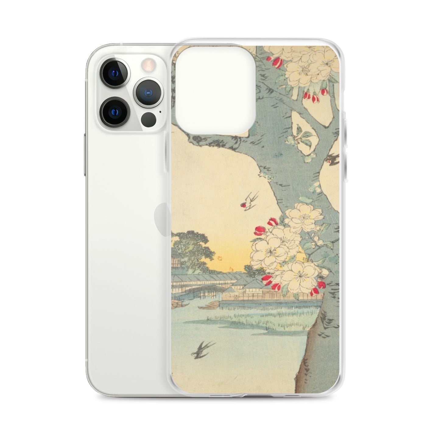 大正レトロ 桜 iPhoneケース