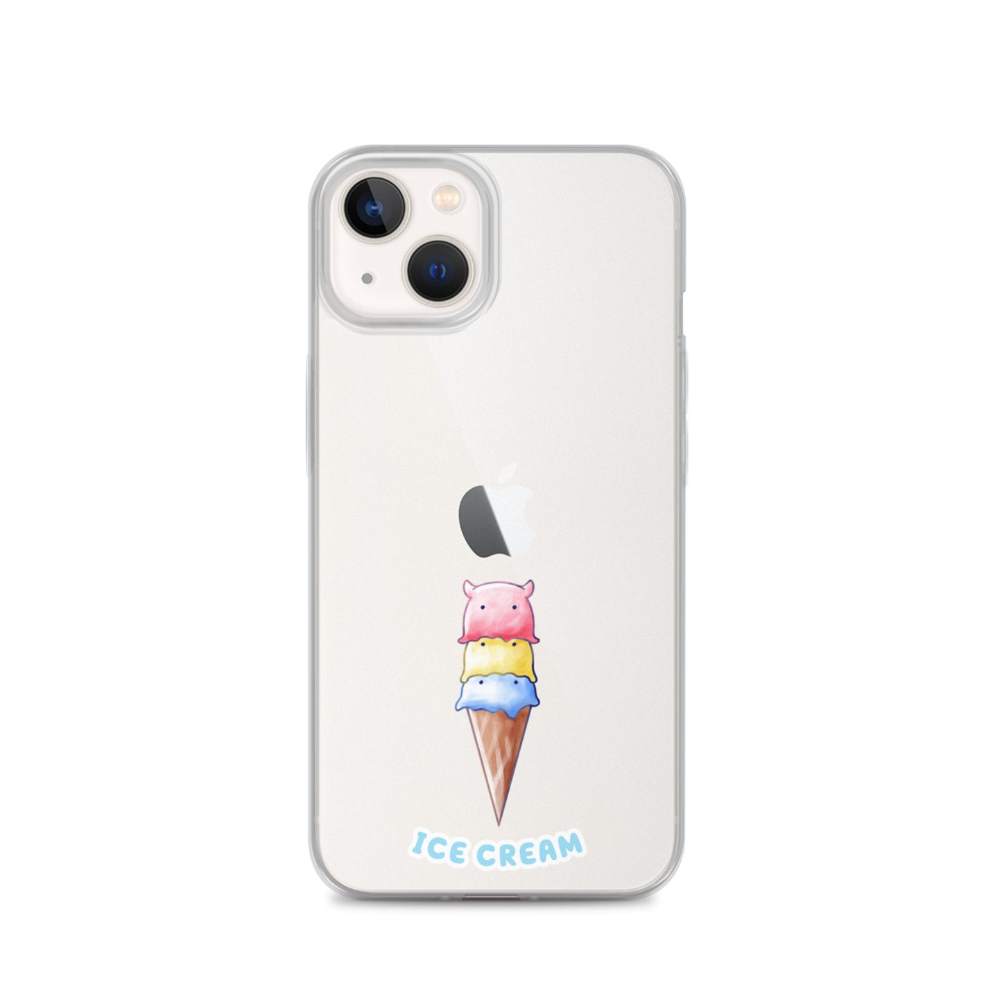 めんだこアイスクリーム スマホケース