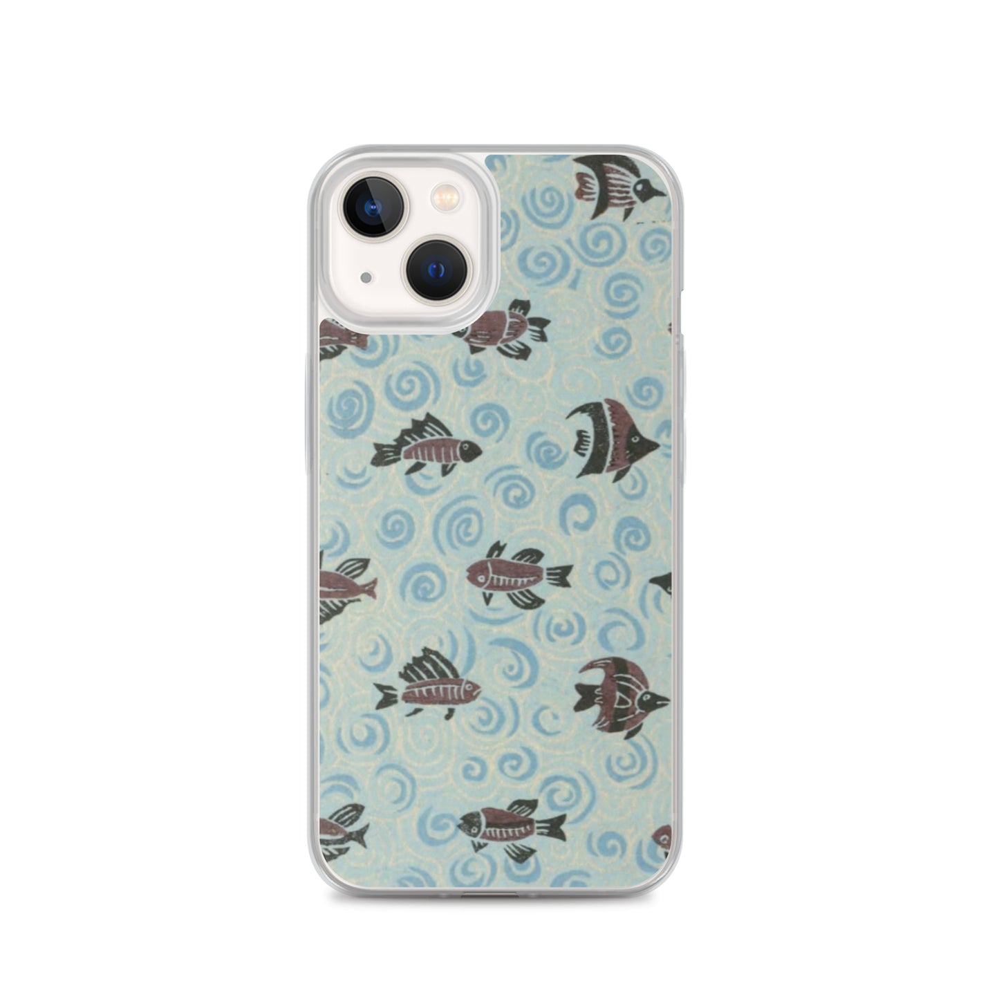 大正レトロ サカナ iPhoneケース