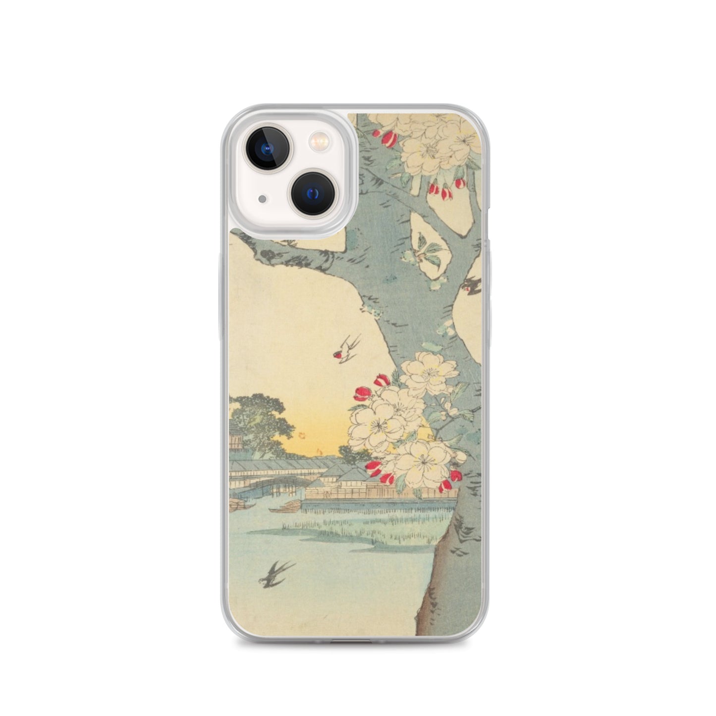 大正レトロ 桜 iPhoneケース