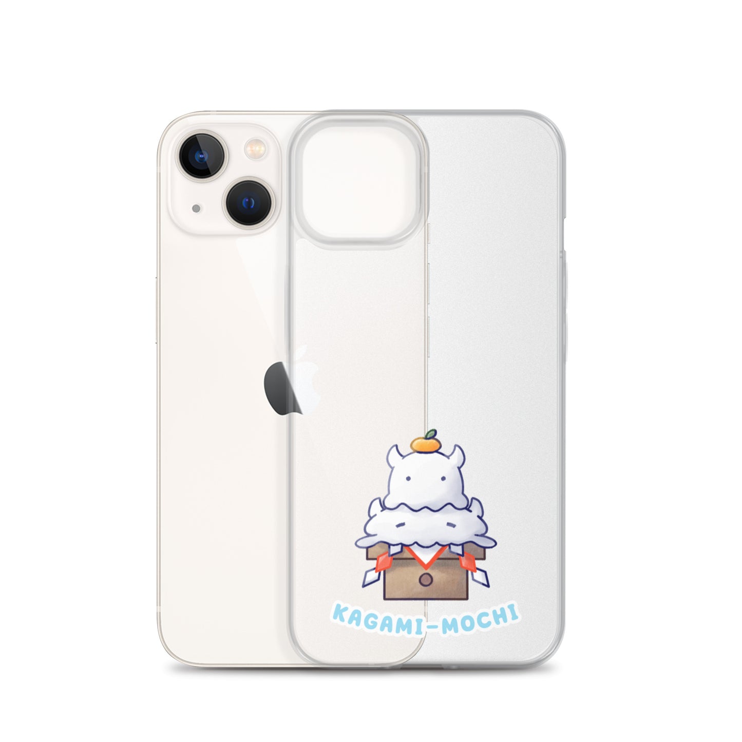 めんだこかがみもち スマホケース