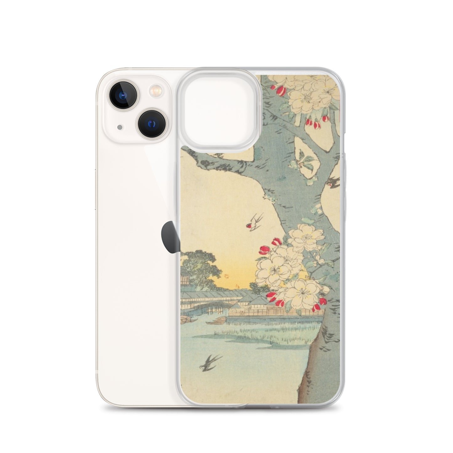 大正レトロ 桜 iPhoneケース