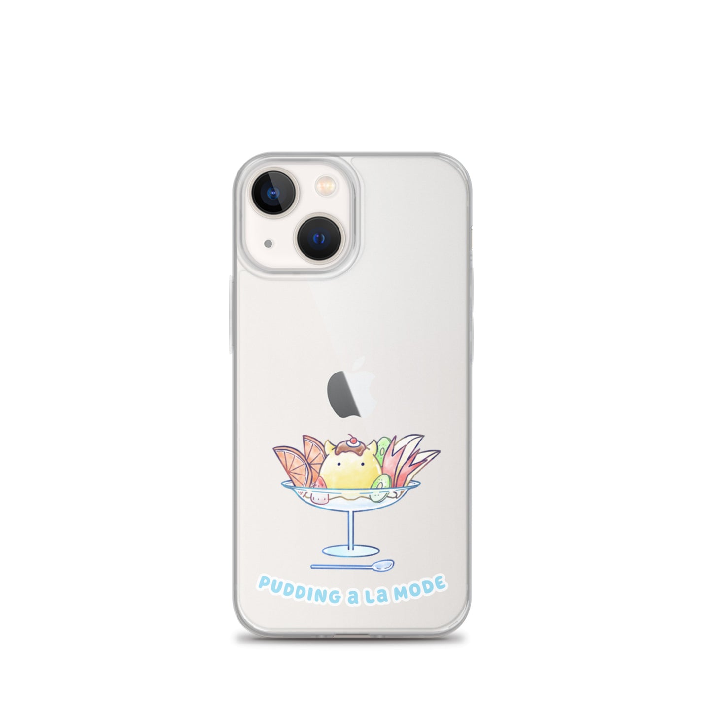 めんだこプリンアラモード スマホケース