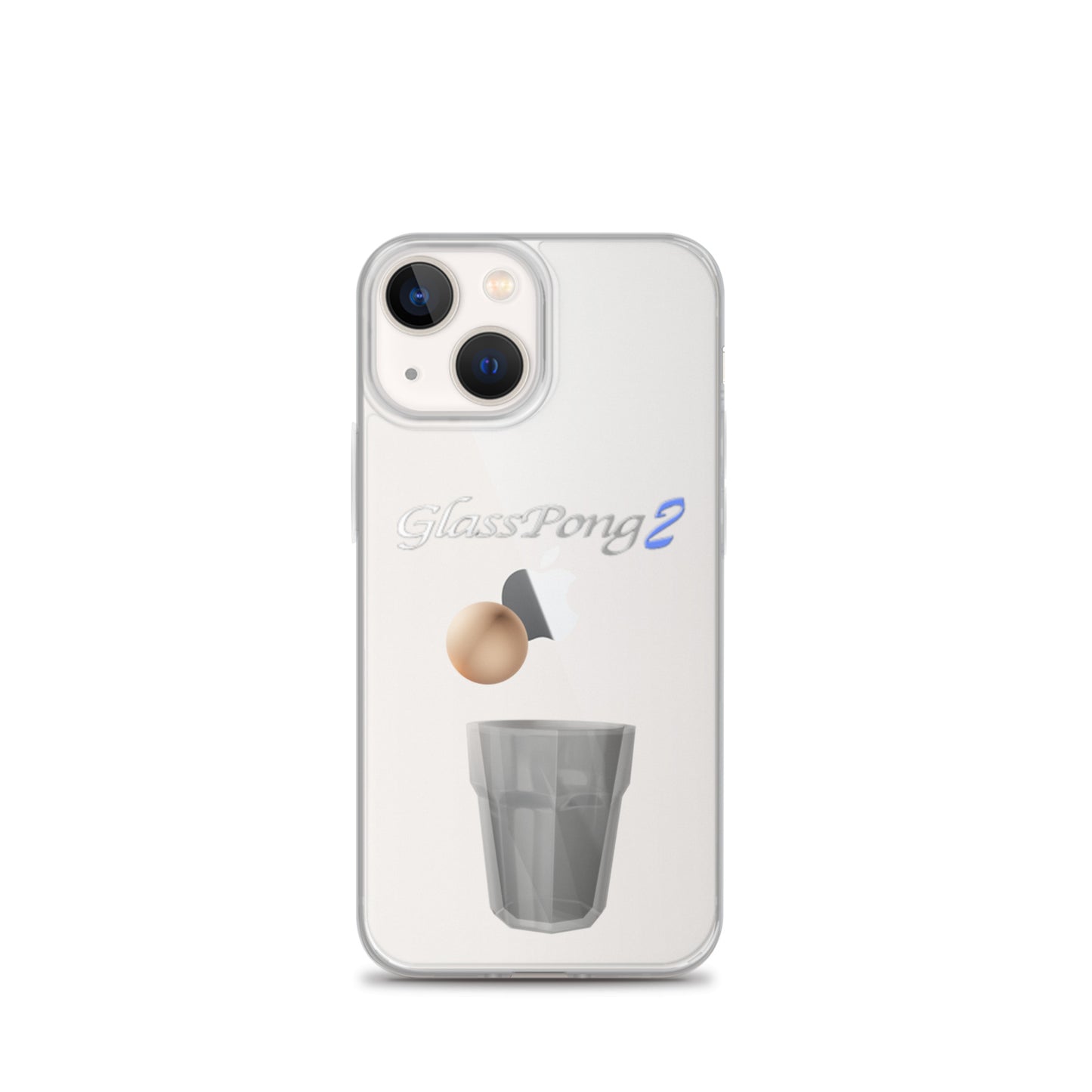 GlassPong2 ping pong ball in glass iPhone case