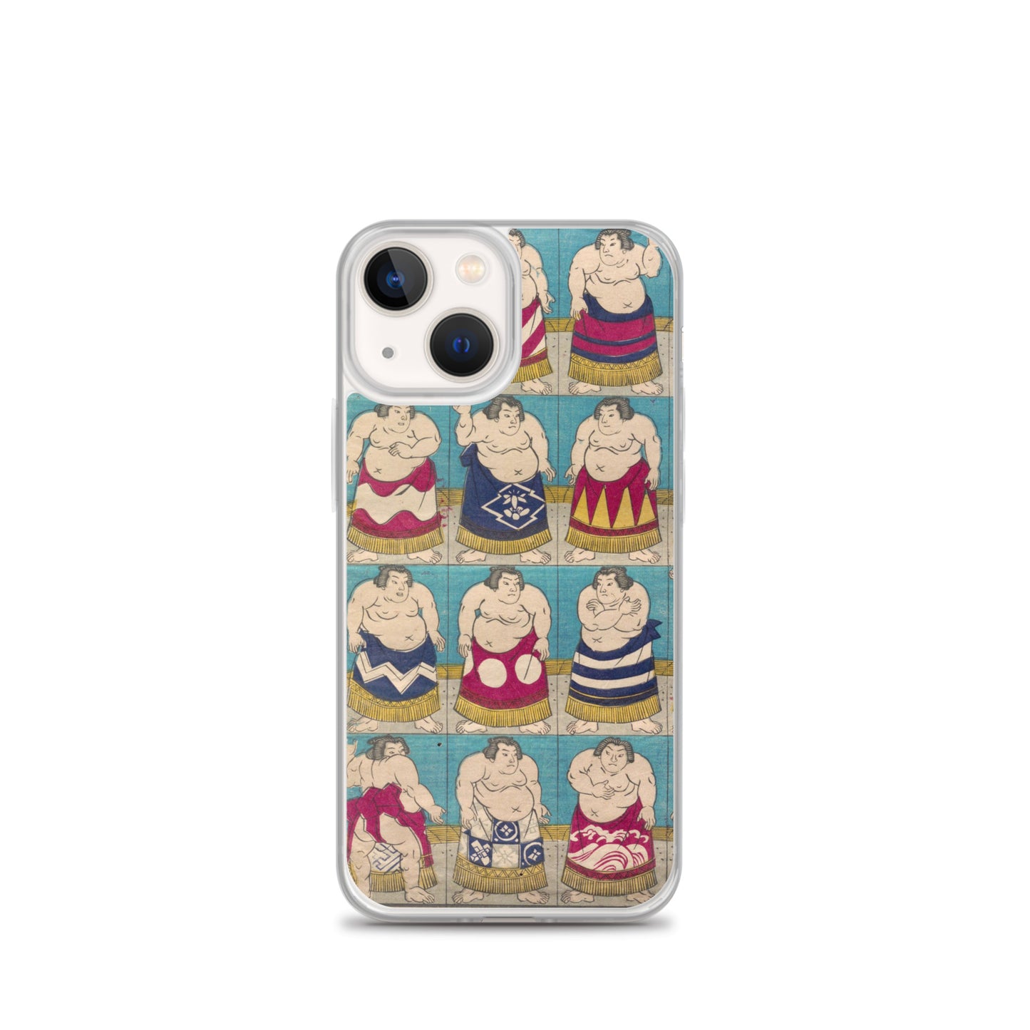 大正レトロ 相撲 iPhoneケース