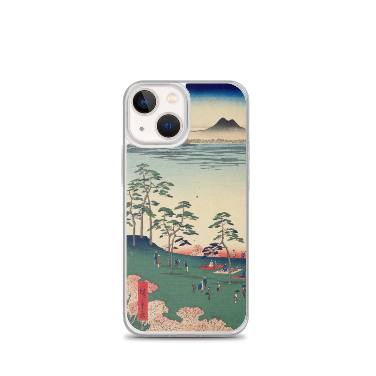大正レトロ お花見 iPhoneケース