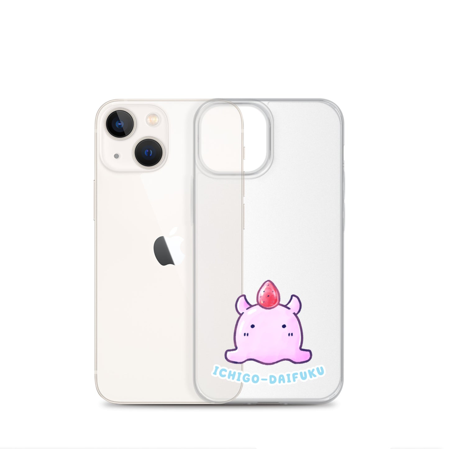 めんだこいちごだいふく スマホケース