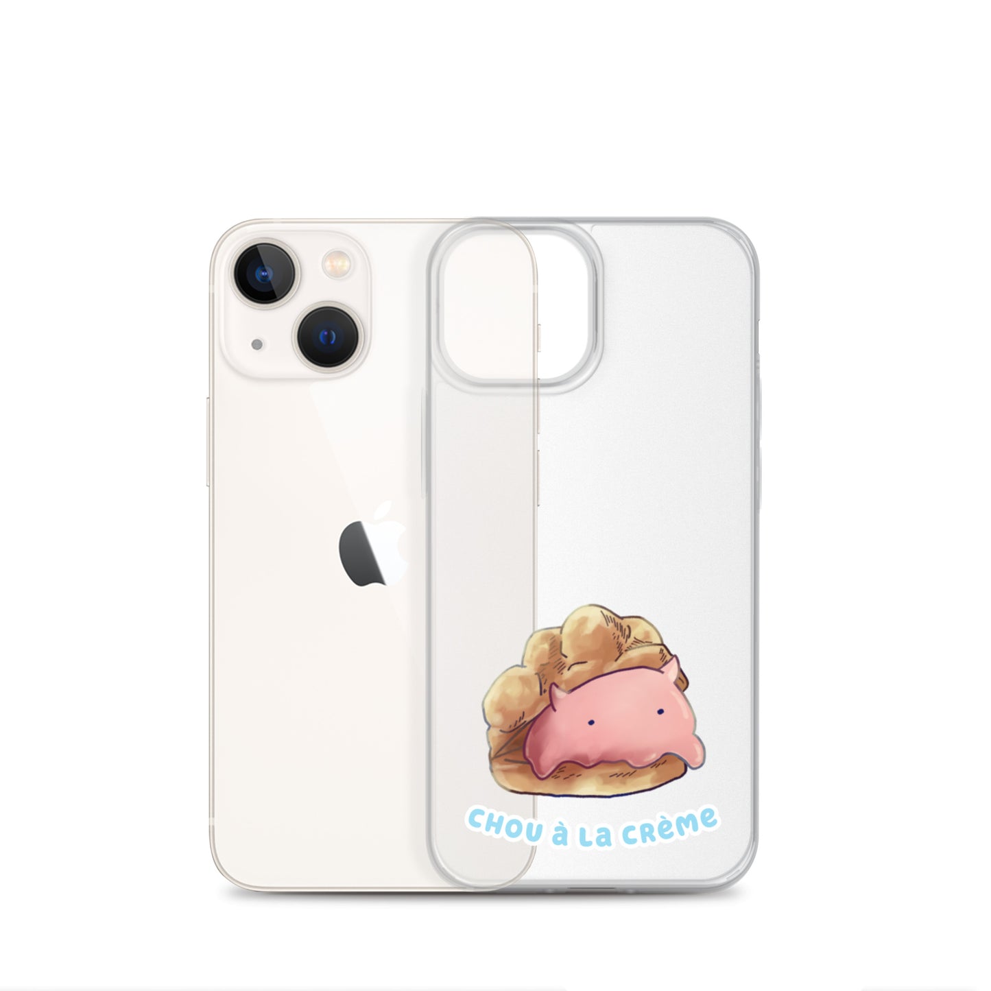 めんだこシュークリーム スマホケース