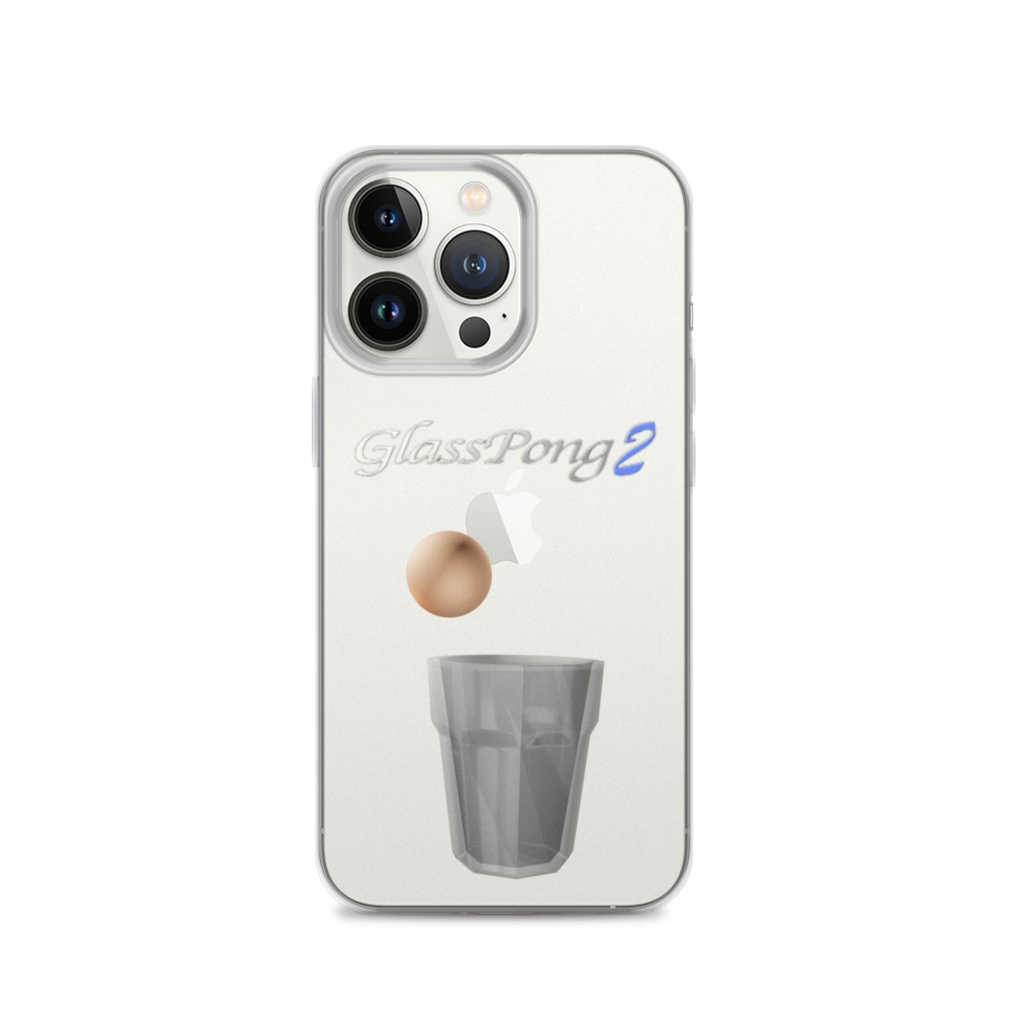 GlassPong2 ping pong ball in glass iPhone case