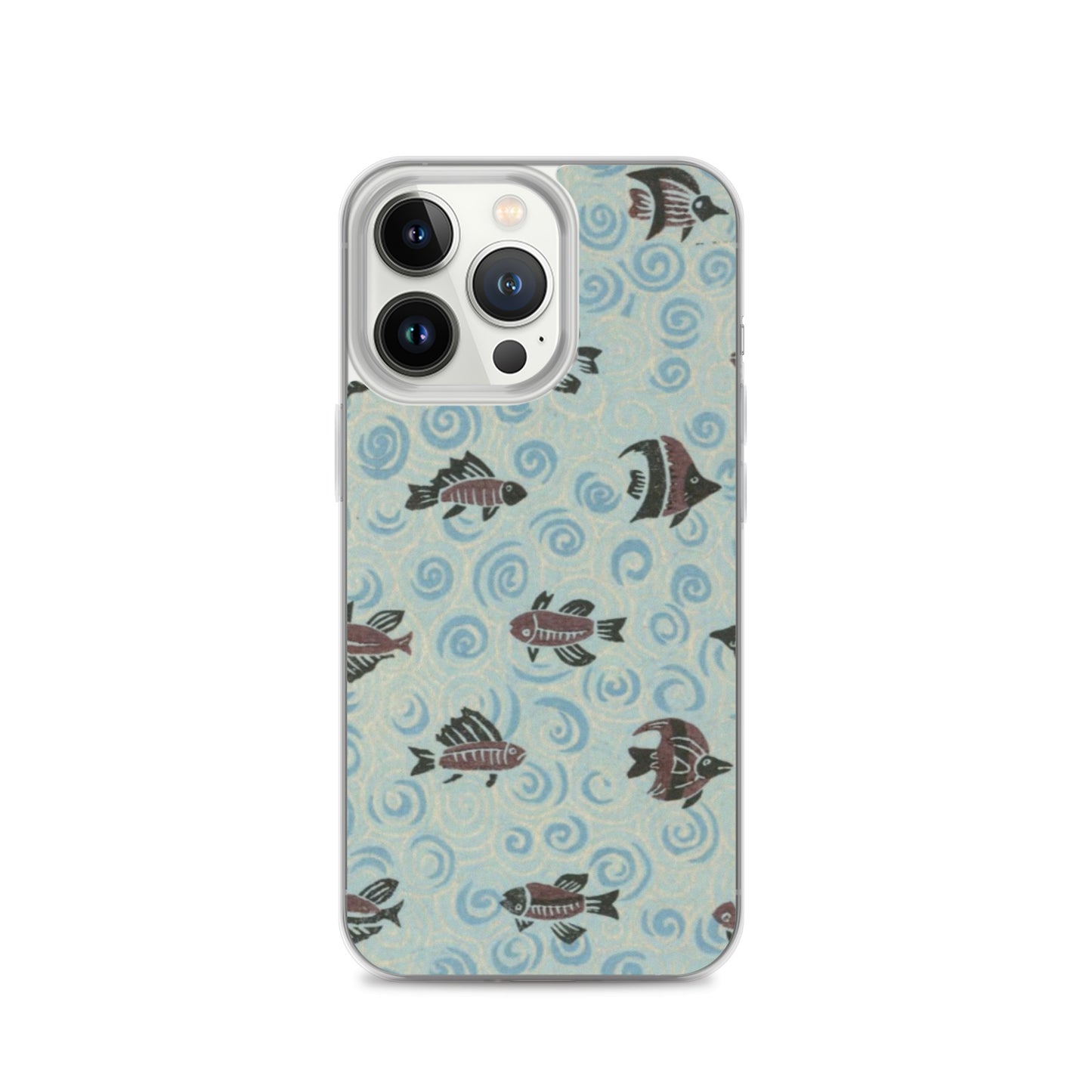 大正レトロ サカナ iPhoneケース