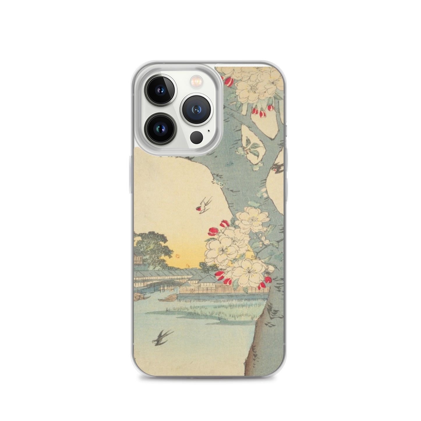 大正レトロ 桜 iPhoneケース