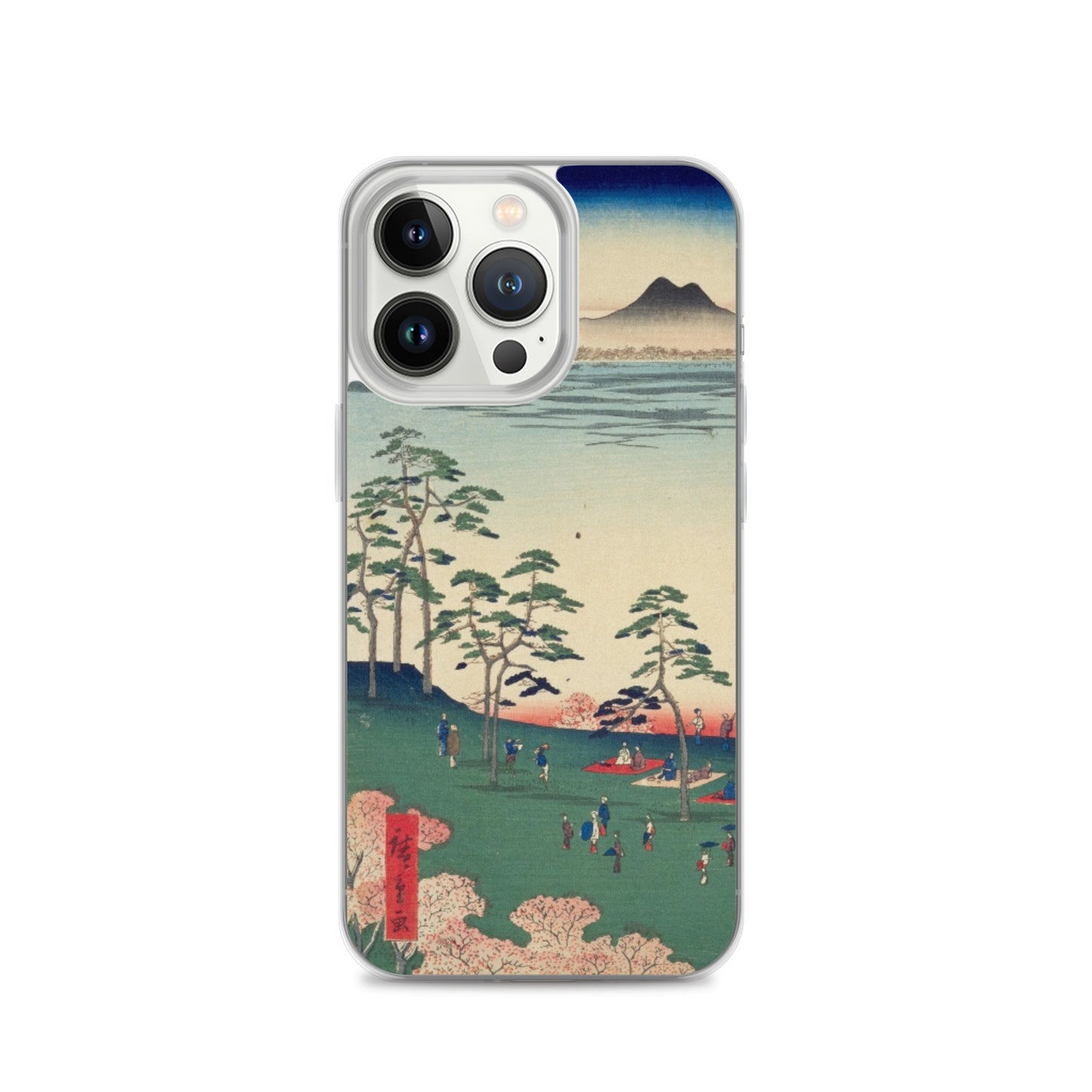 大正レトロ お花見 iPhoneケース