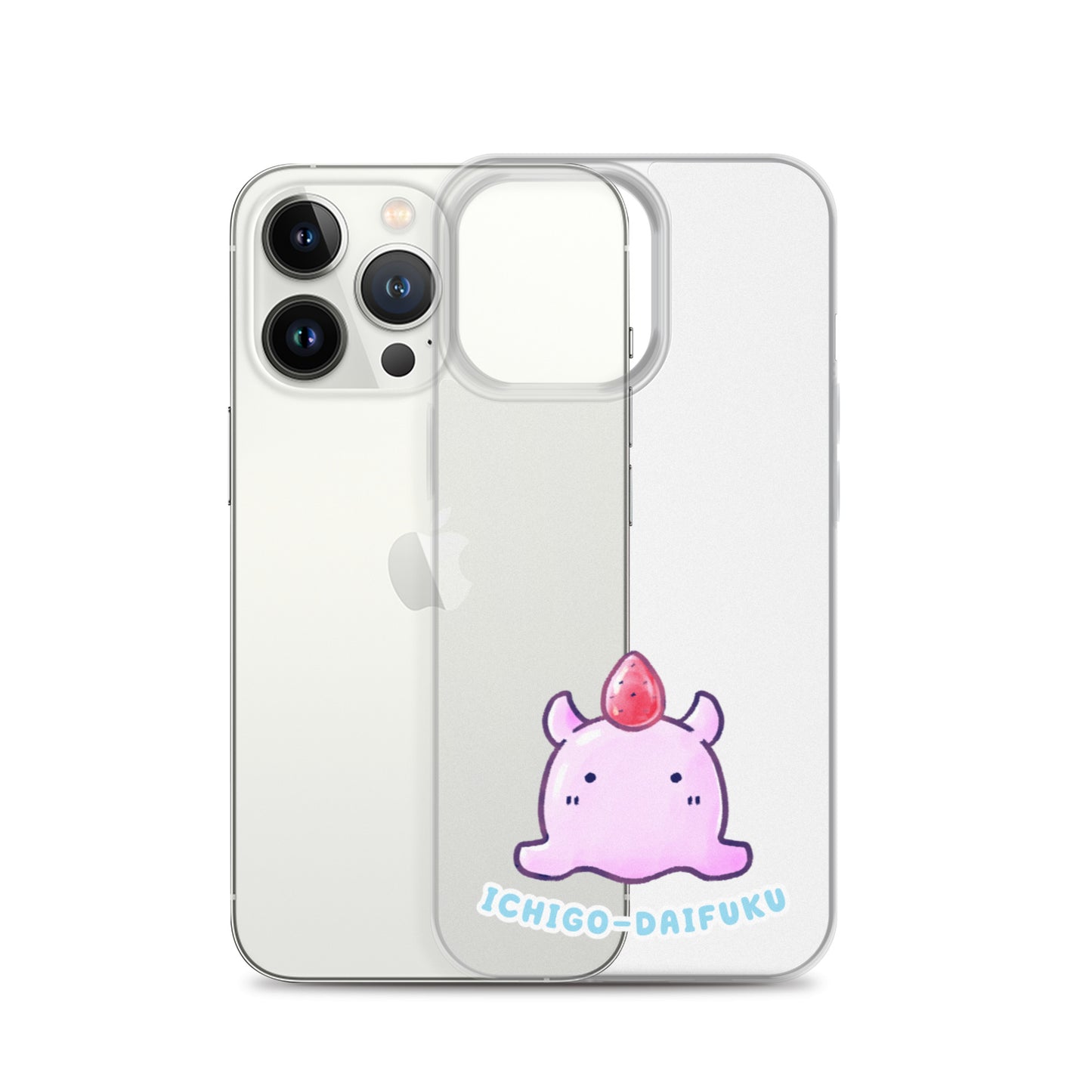めんだこいちごだいふく スマホケース