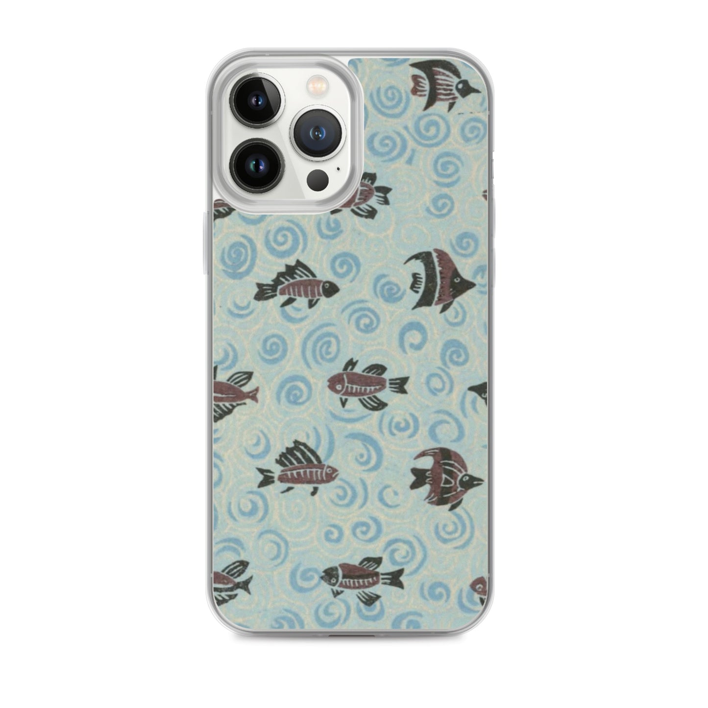 大正レトロ サカナ iPhoneケース