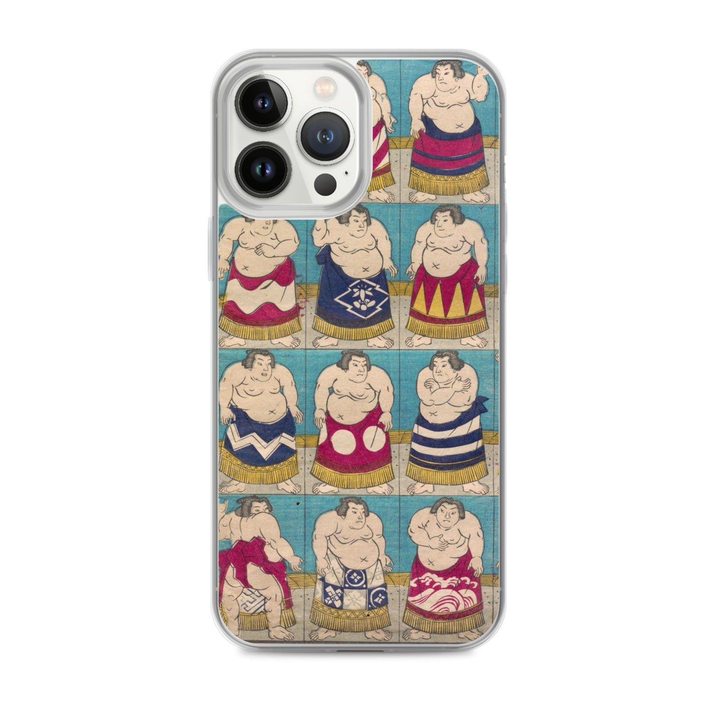 大正レトロ 相撲 iPhoneケース