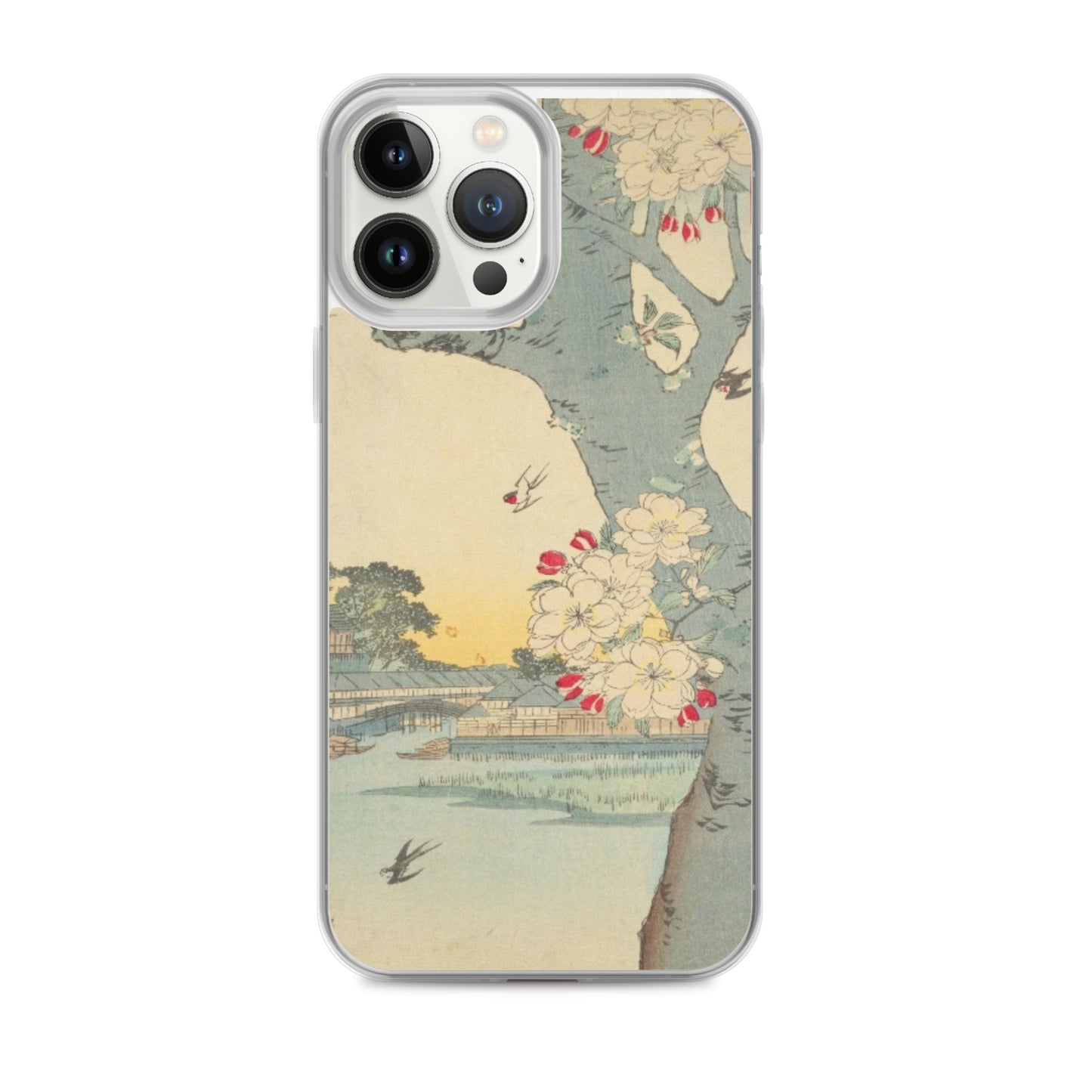 大正レトロ 桜 iPhoneケース