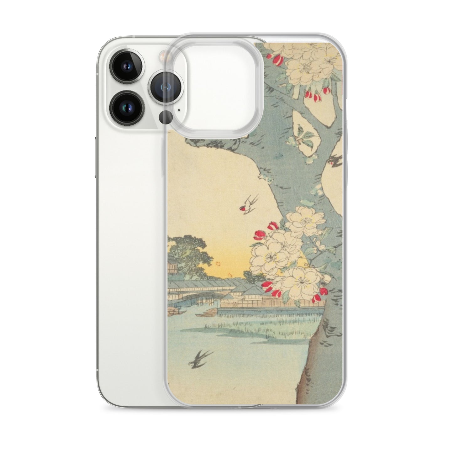 大正レトロ 桜 iPhoneケース