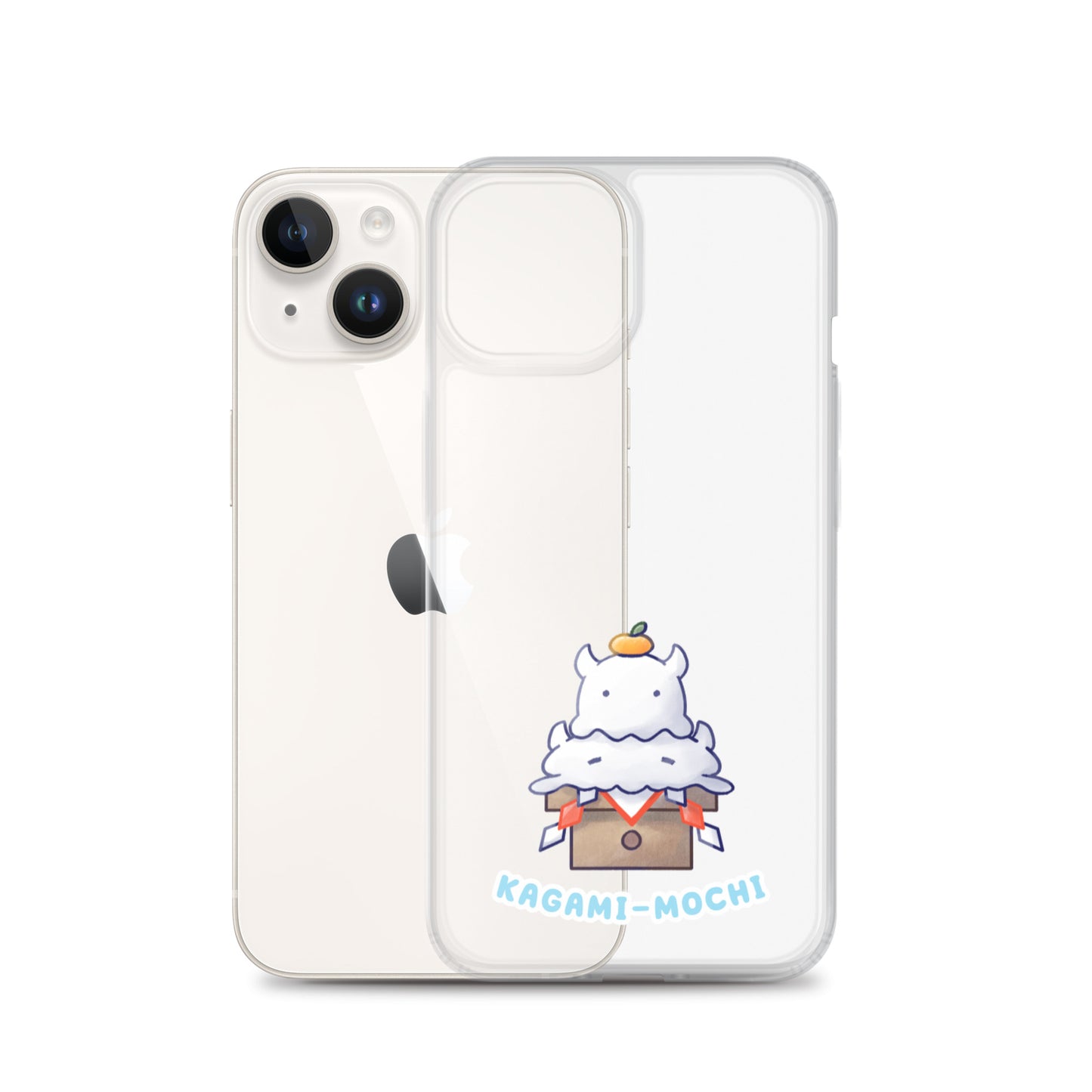 めんだこかがみもち スマホケース