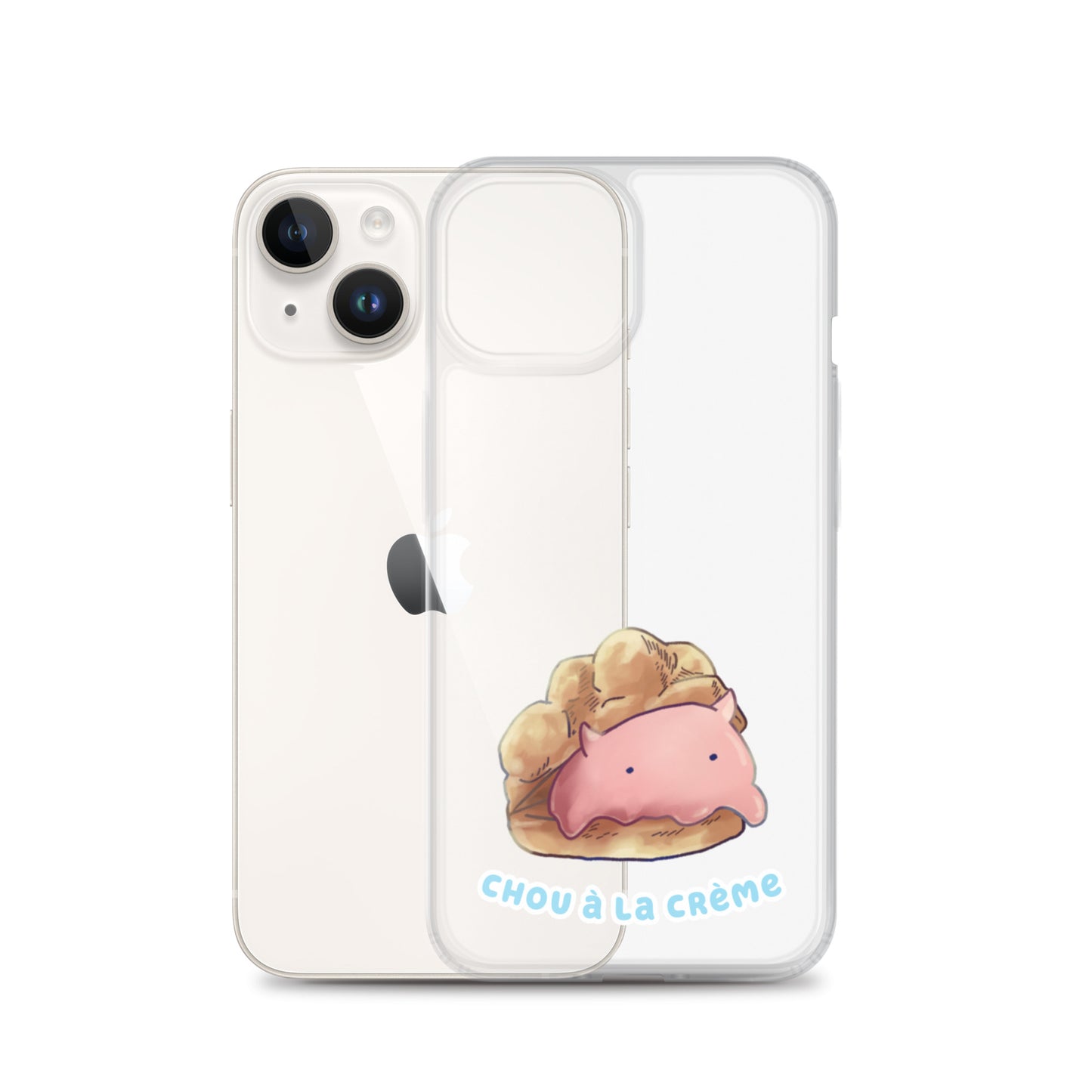 めんだこシュークリーム スマホケース