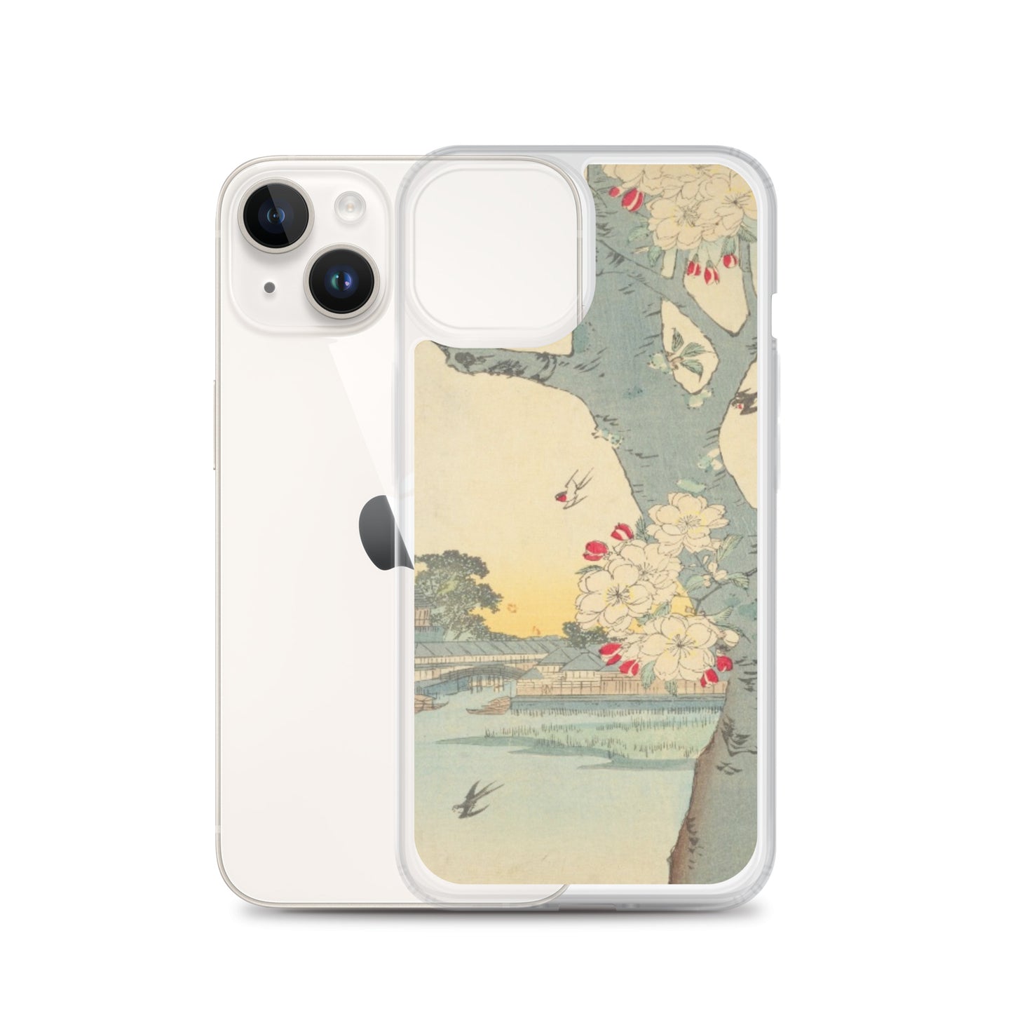 大正レトロ 桜 iPhoneケース